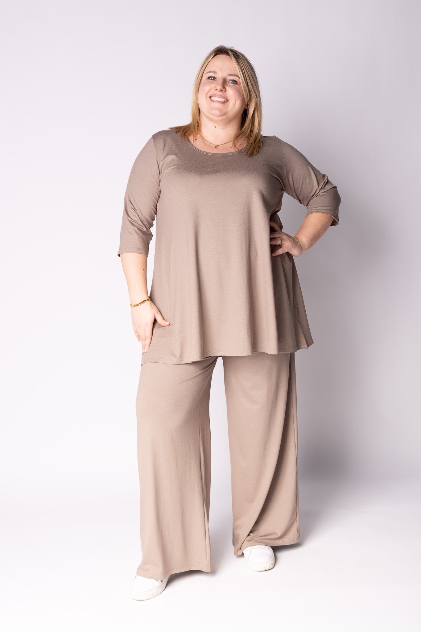 Top Durkje | 3/4 mouwen | Viscose | A-lijn | 80/86 cm