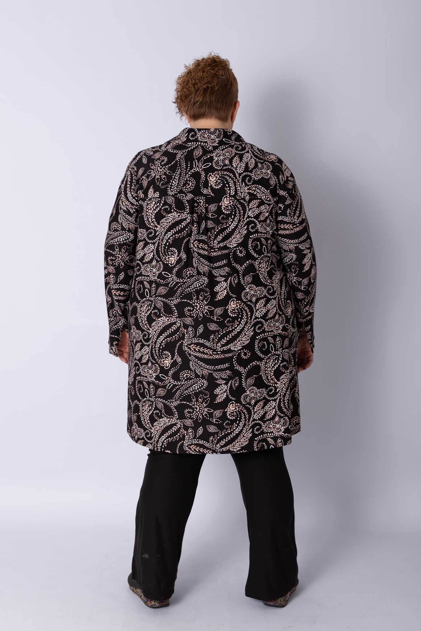Blouse Tonny A-lijn paisley kimo