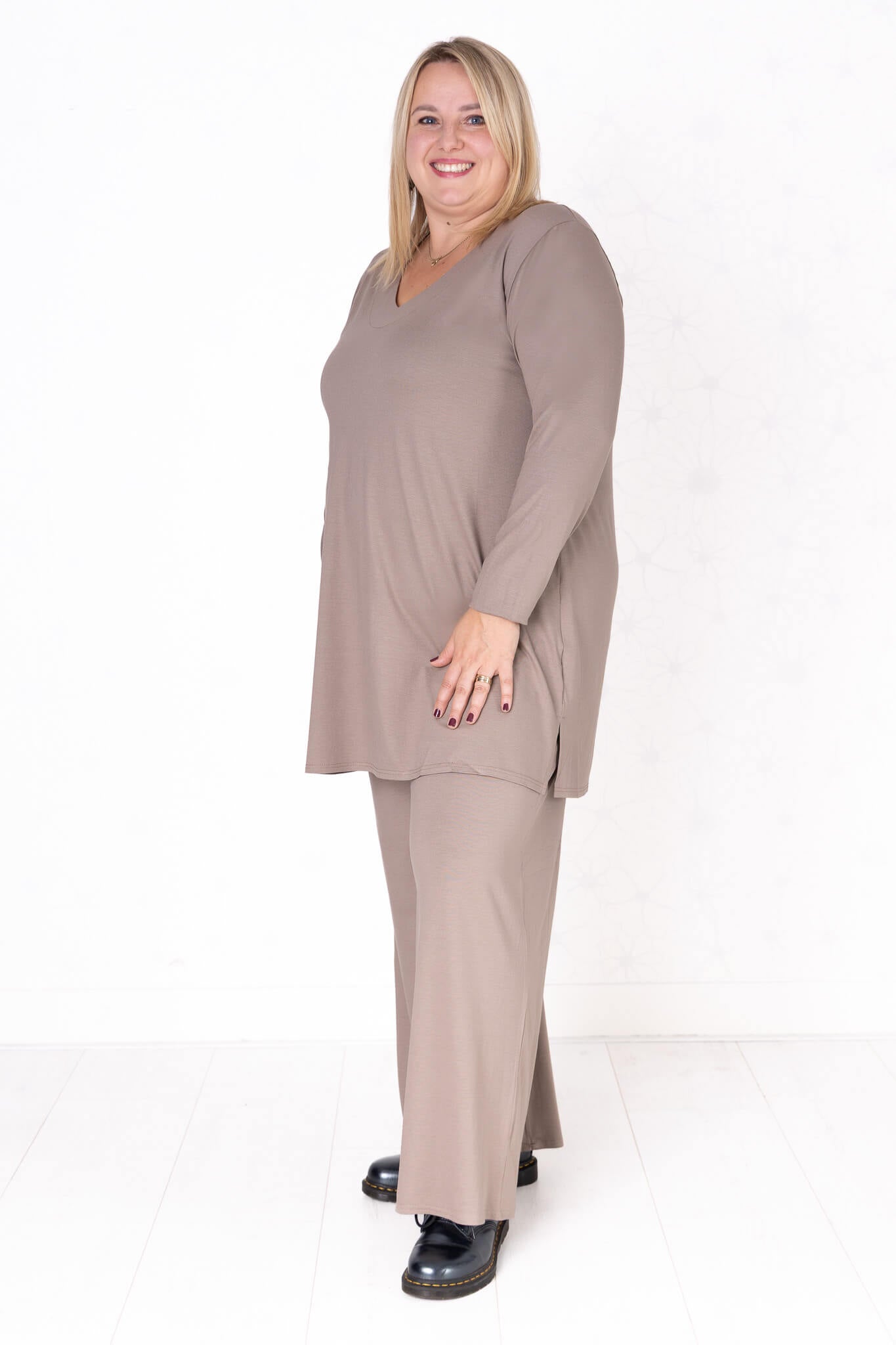 Blouse Tonny | A-lijn | lange mouw | Viscose | 105cm