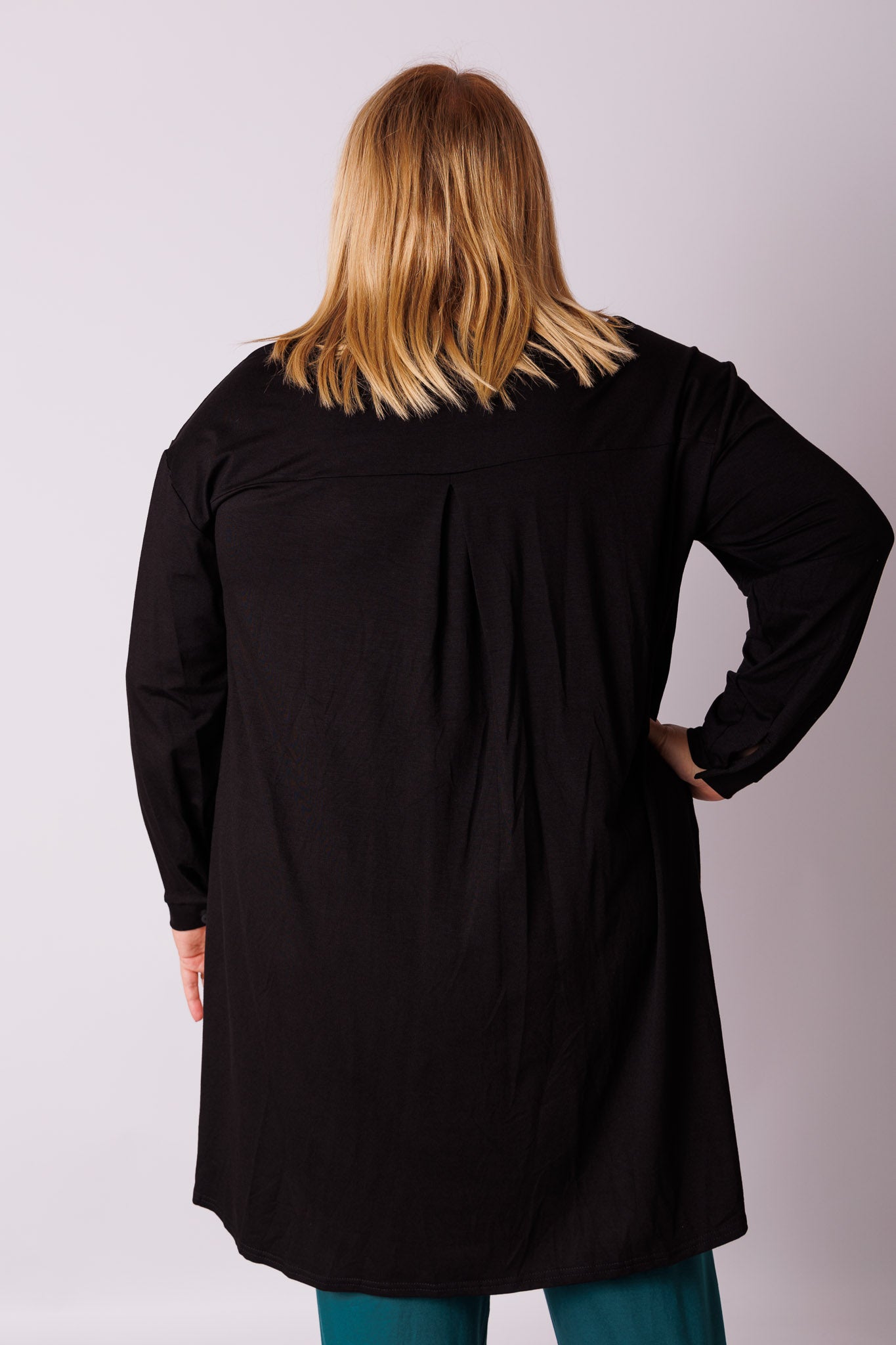 Blouse Tonny | A-lijn | lange mouw | Viscose | 105cm