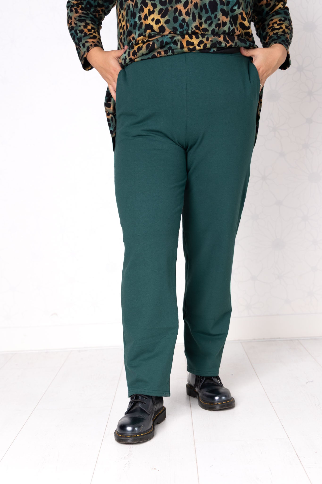 Broek Esther met zakken | katoen | lengtes 69-75cm