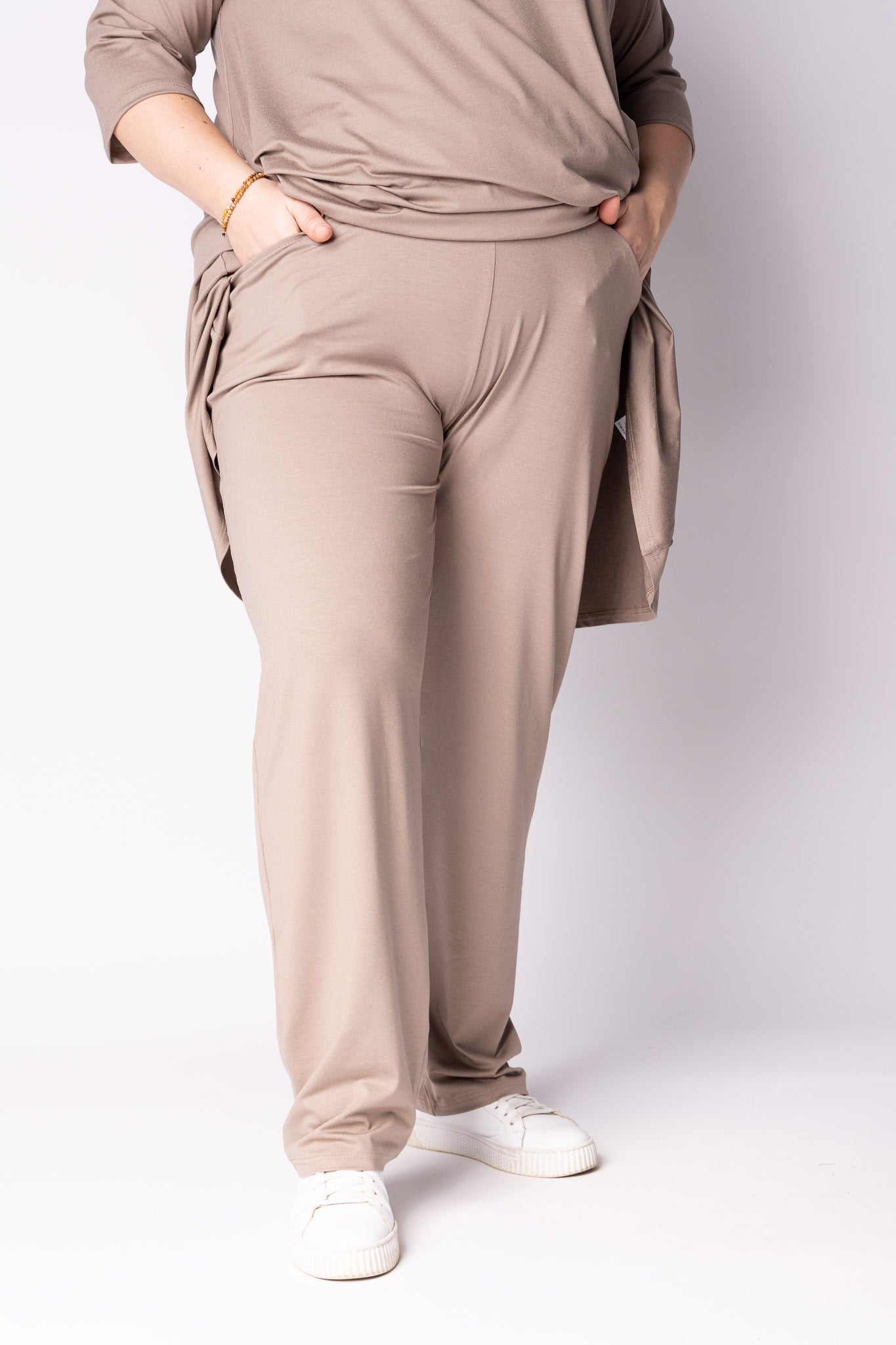 Klassieke Broek | Recht Model | Single Jersey van Viscose | 3 Lengtes (68/74/80 cm)