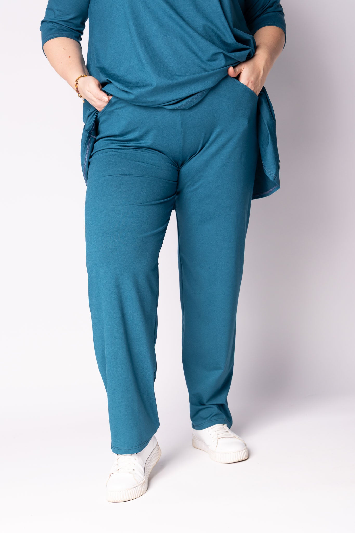 Klassieke Broek | Recht Model | Single Jersey van Viscose | 3 Lengtes (68/74/80 cm)