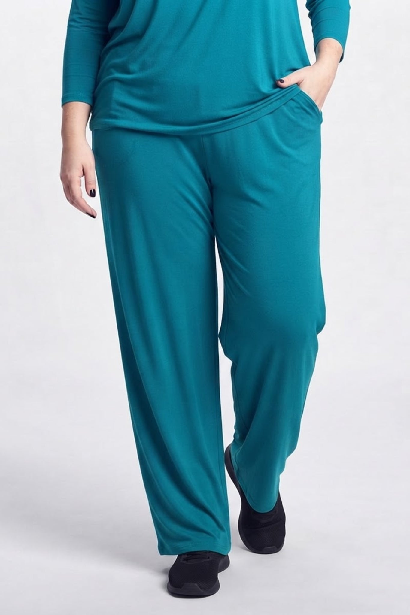 Klassieke Broek | Recht Model | Single Jersey van Viscose | 3 Lengtes (68/74/80 cm)