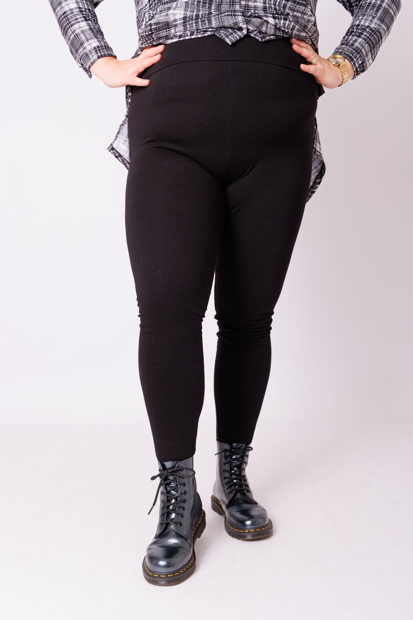 Extra warme legging | rekbaar katoen