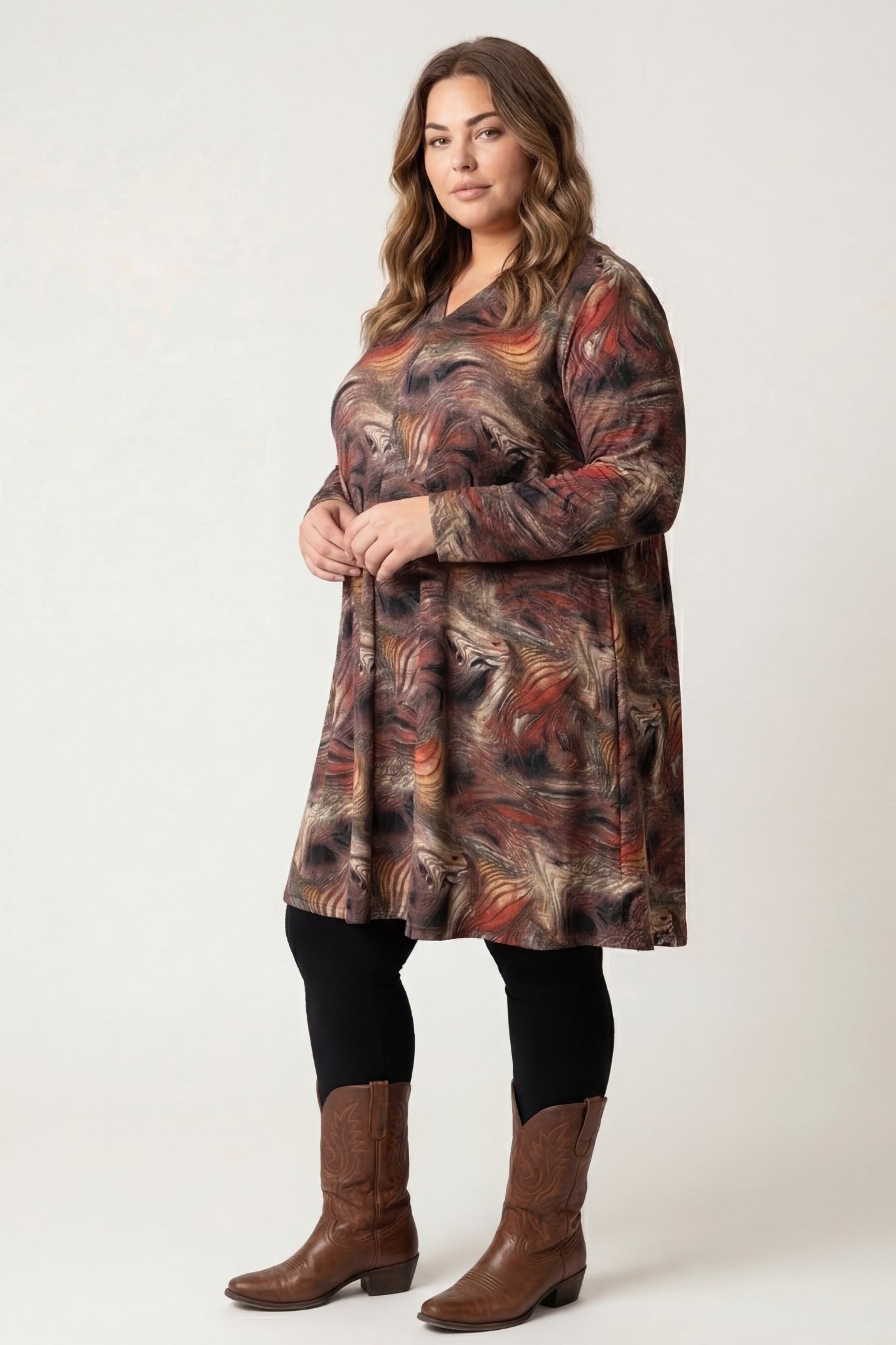 Tuniek Gonny | Amber Waves | Viscose | 110 cm