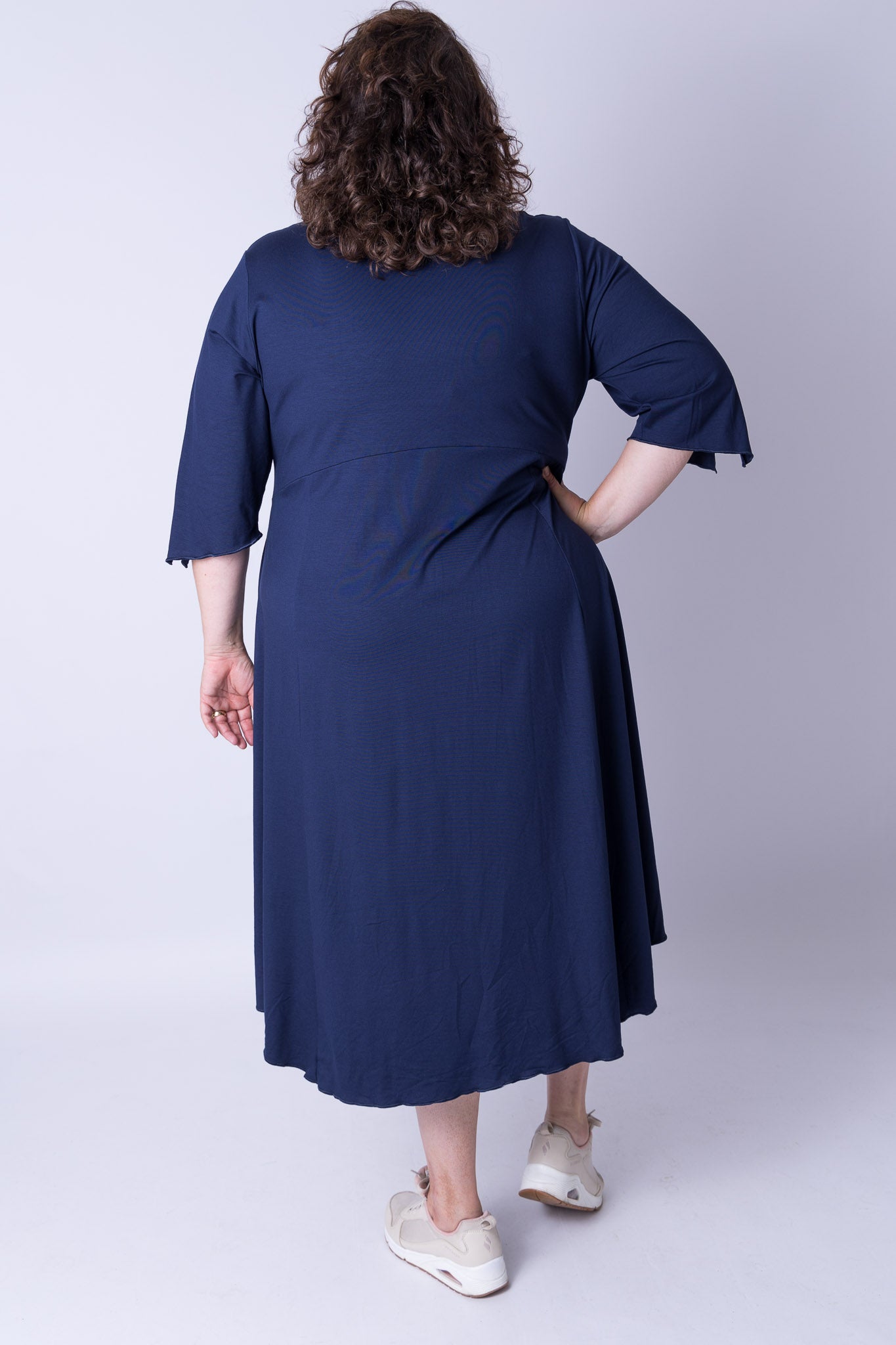 Jurk Everdien ca 125 cm viscose