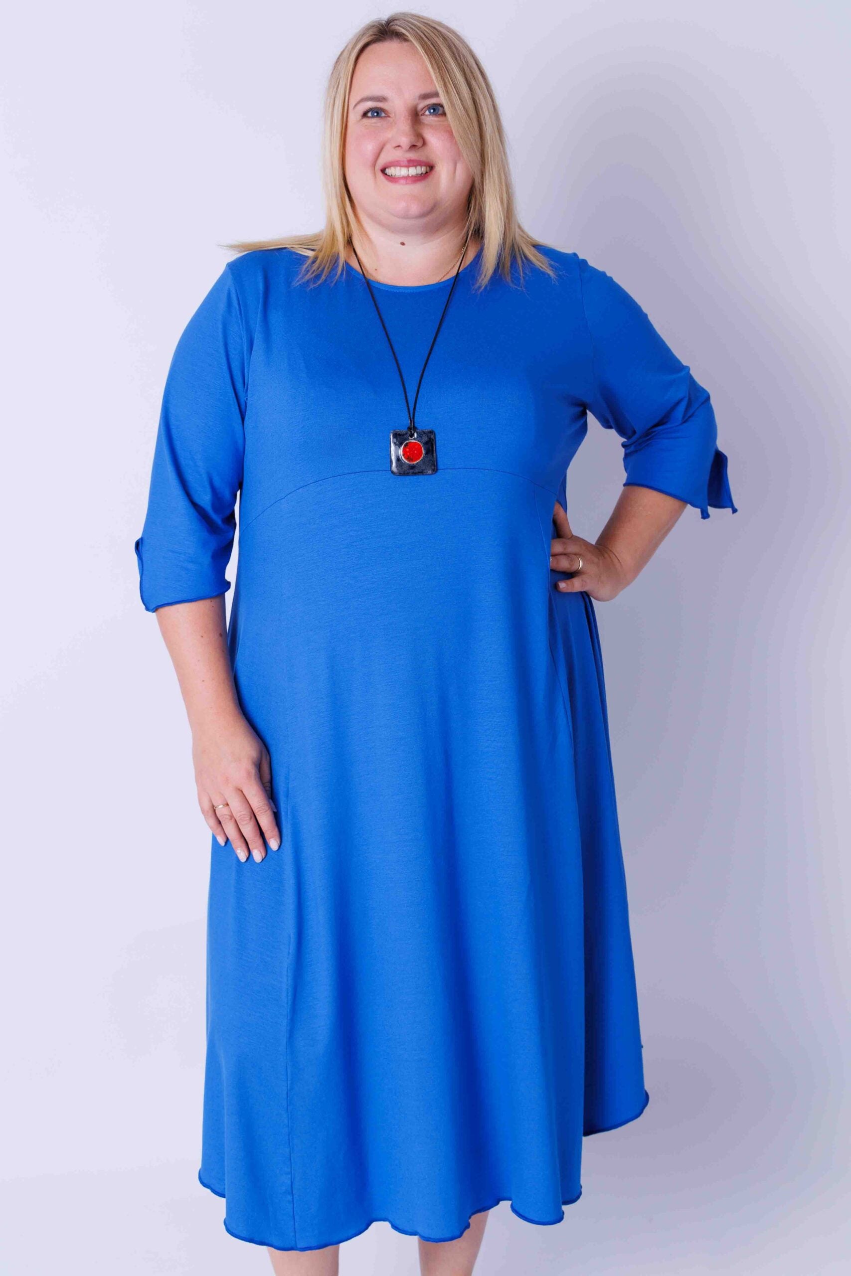 Jurk Everdien ca 125 cm viscose