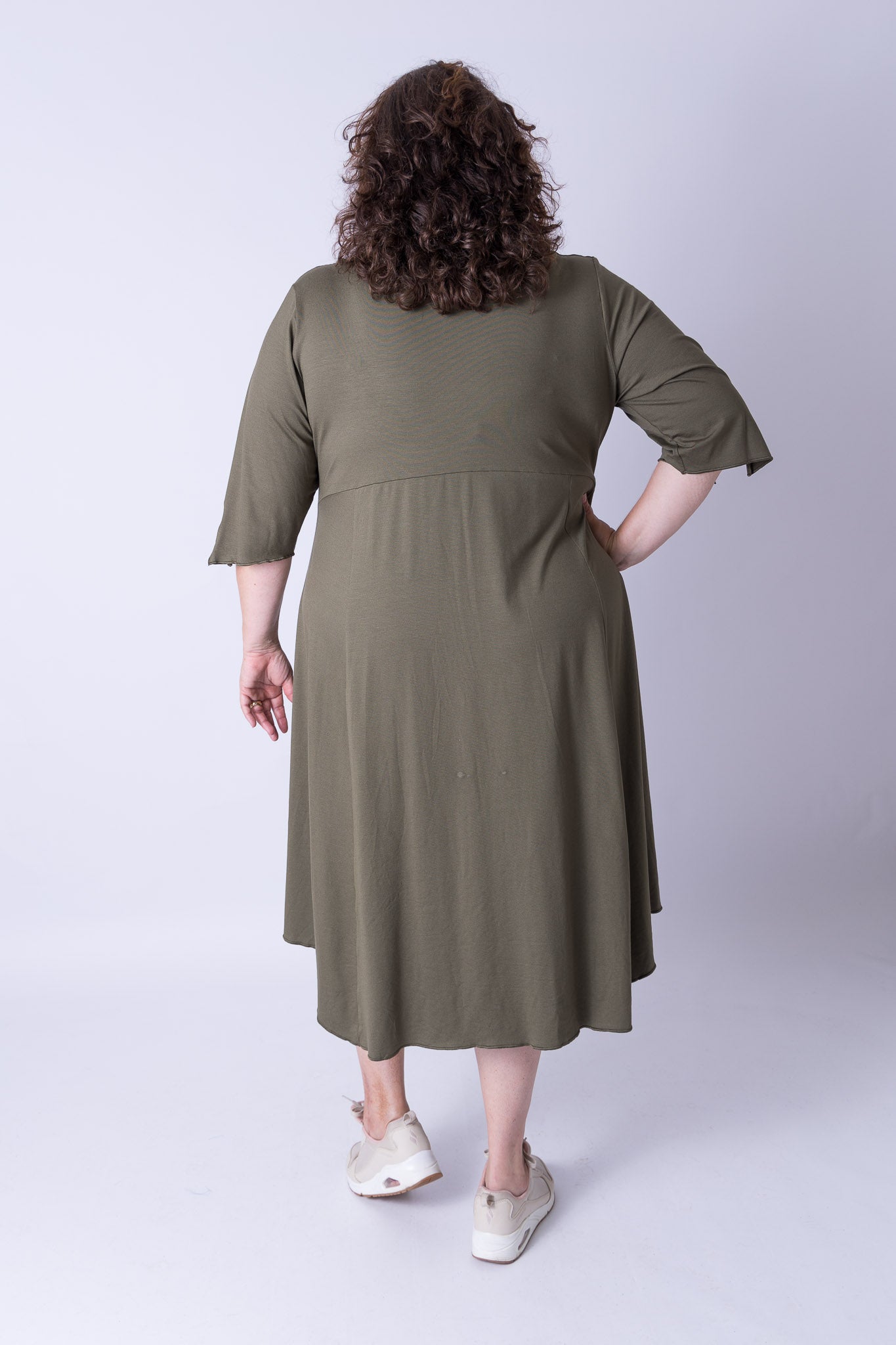 Jurk Everdien ca 125 cm viscose