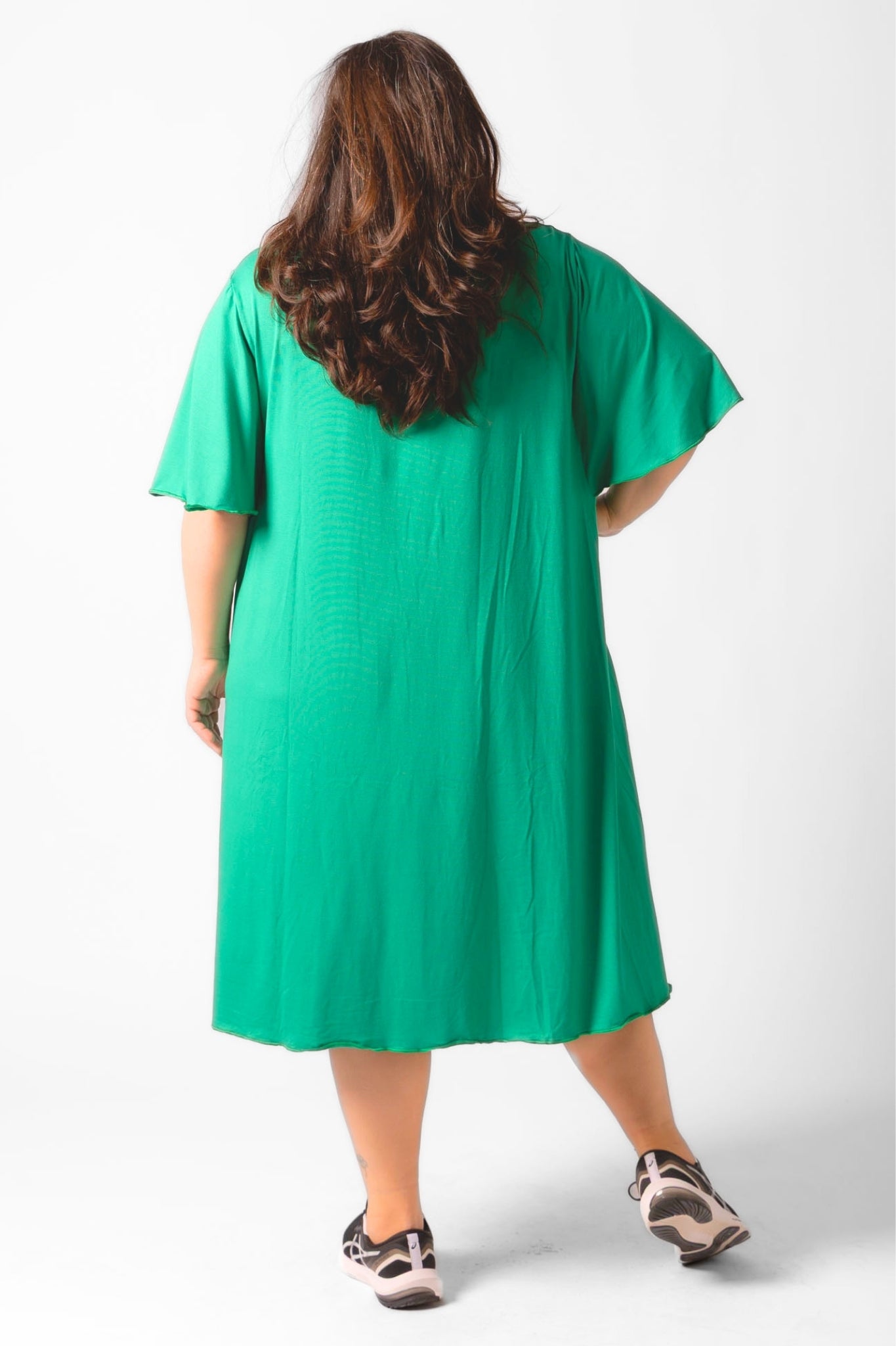 Jurk Karin 110cm | A-lijn | Viscose | Vlindermouw