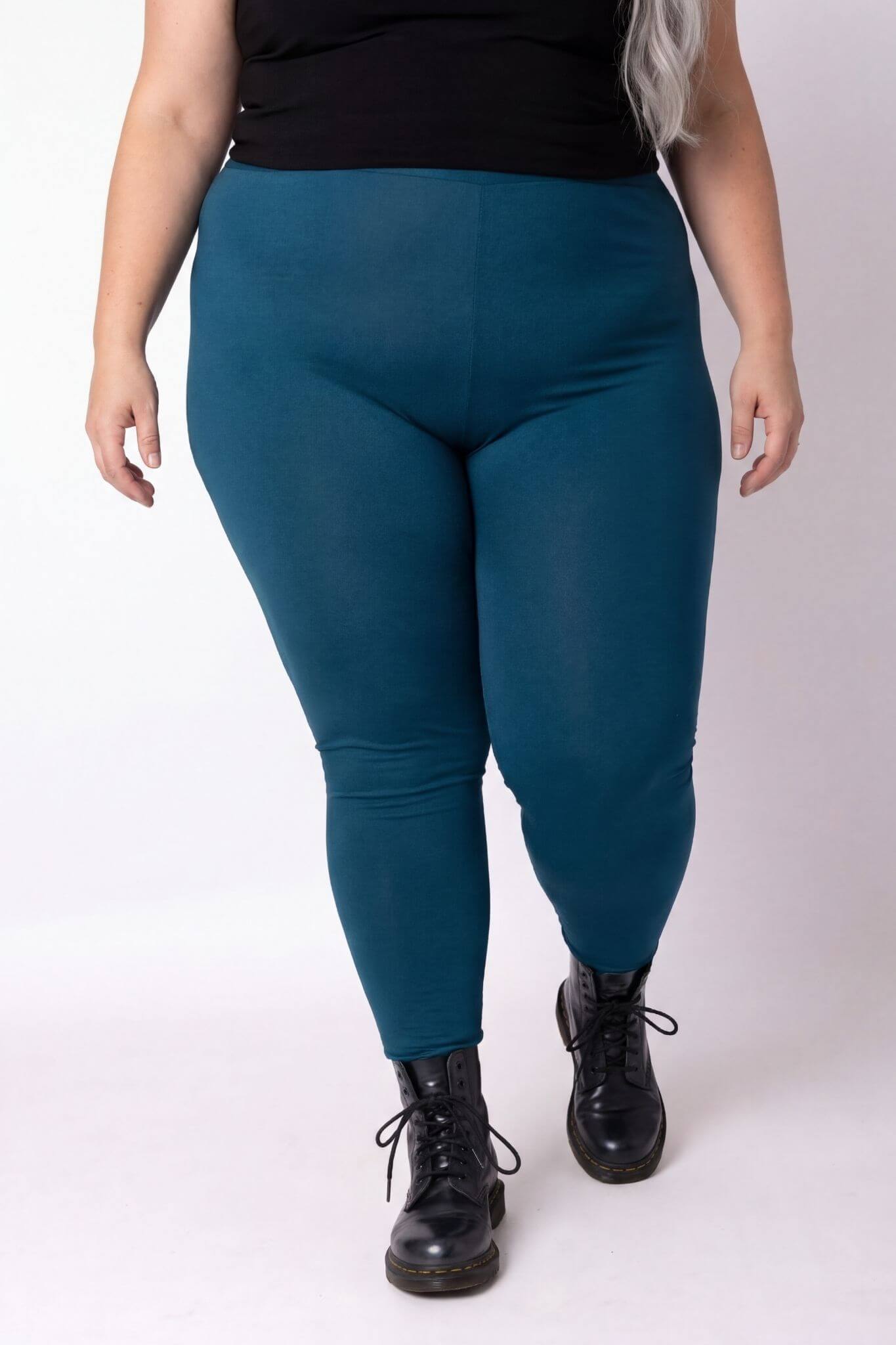 Legging lang | Viscose | Hoog zittend