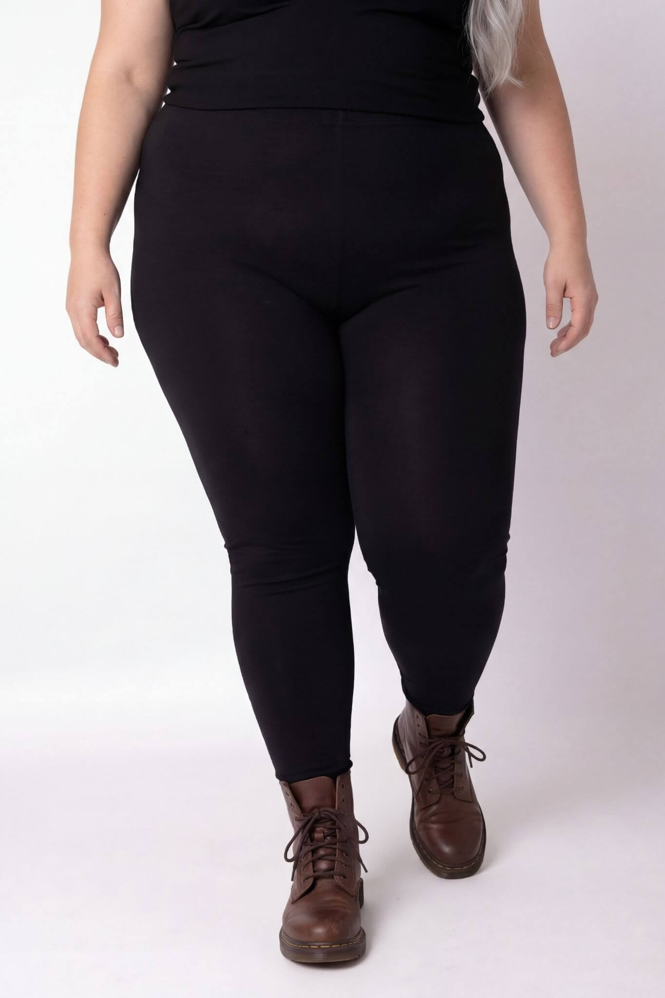 Legging lang | Viscose | Hoog zittend