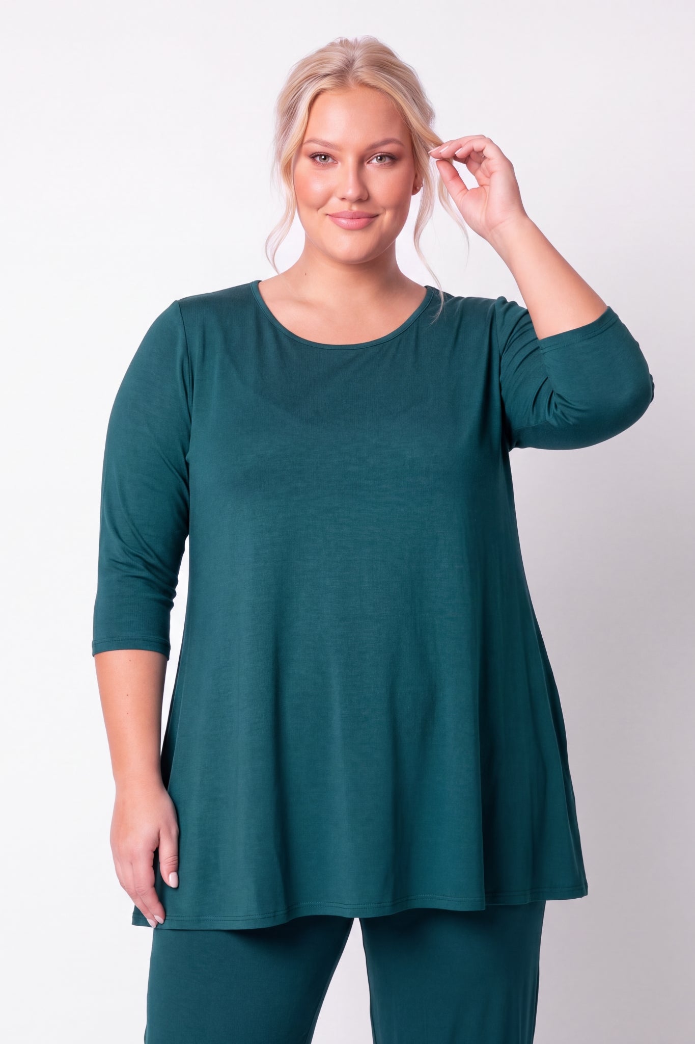 Top Durkje | 3/4 mouwen | Viscose | A-lijn | 80/86 cm
