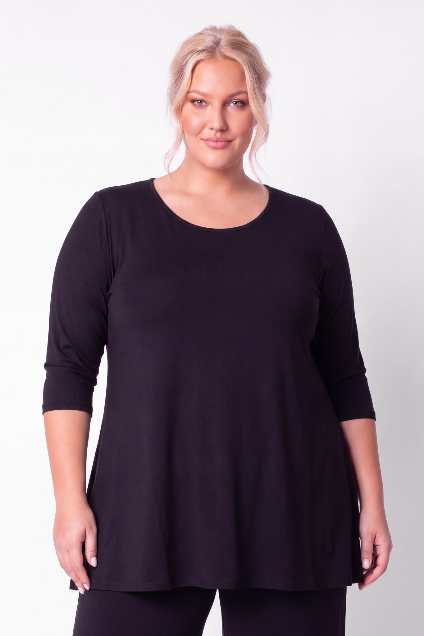 Top Durkje | 3/4 mouwen | Viscose | A-lijn | 80/86 cm