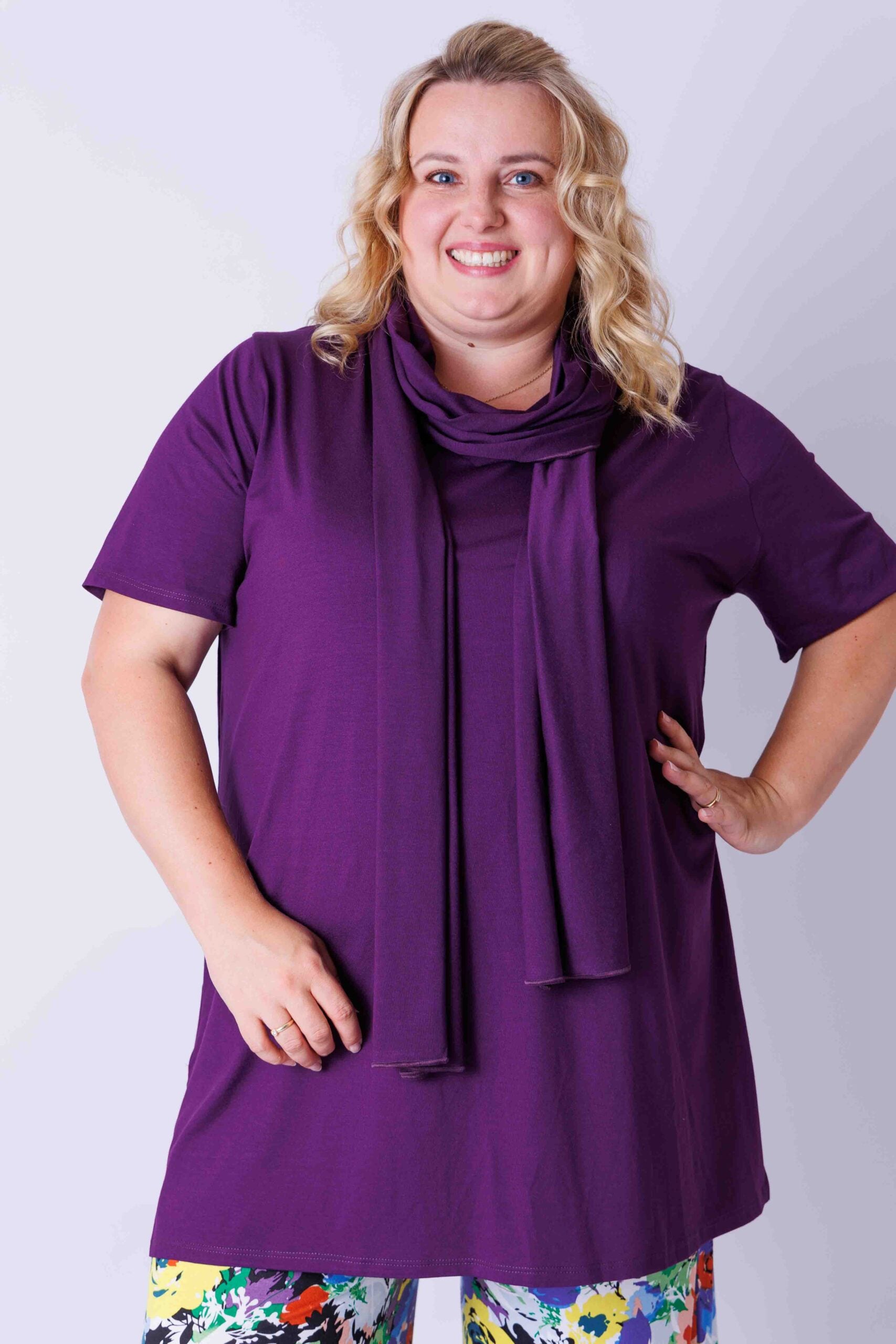 Sjaal viscose lengte ca 230 cm