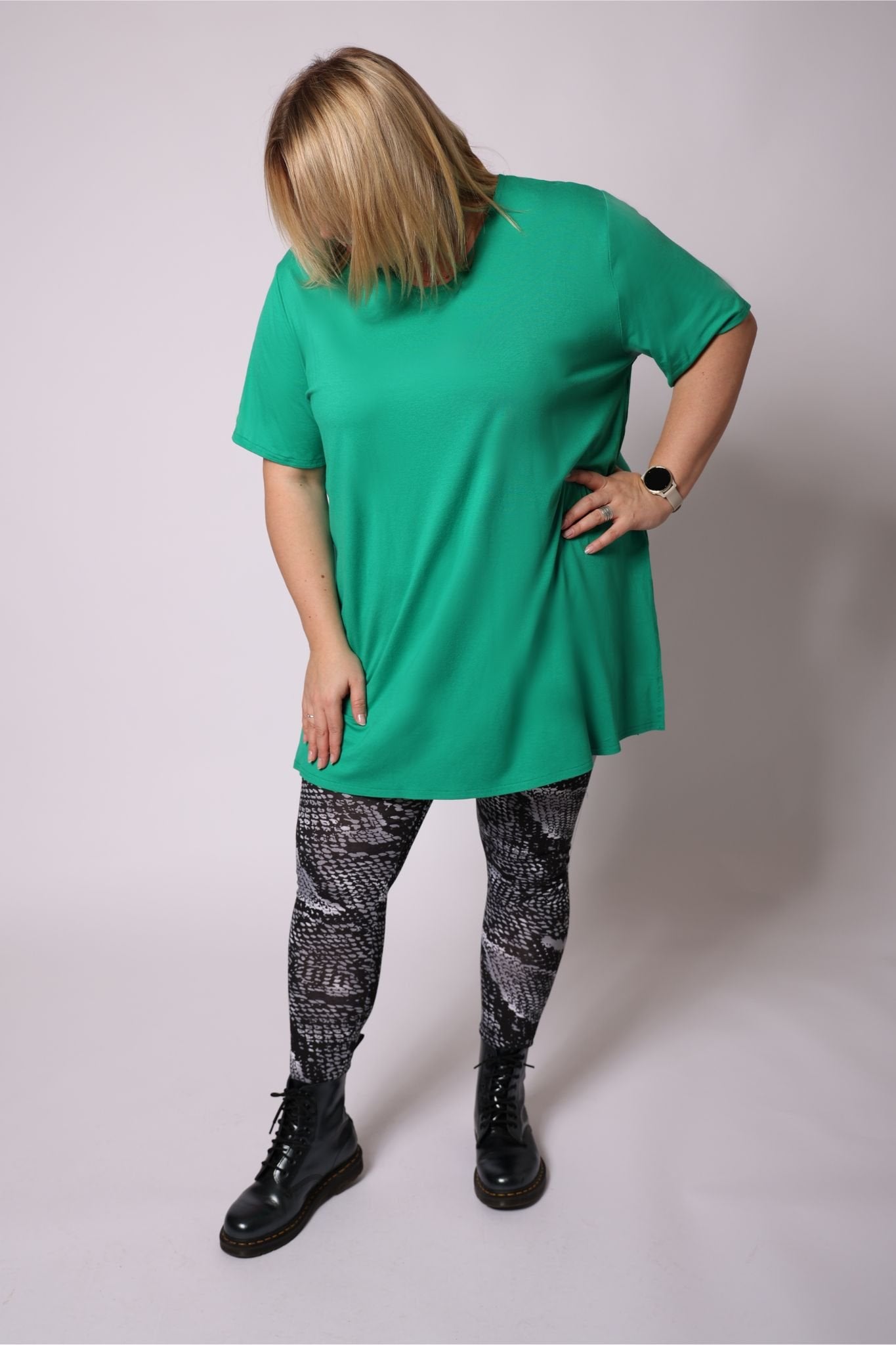 T-shirt Eva viscose 90cm zomer kleurtjes