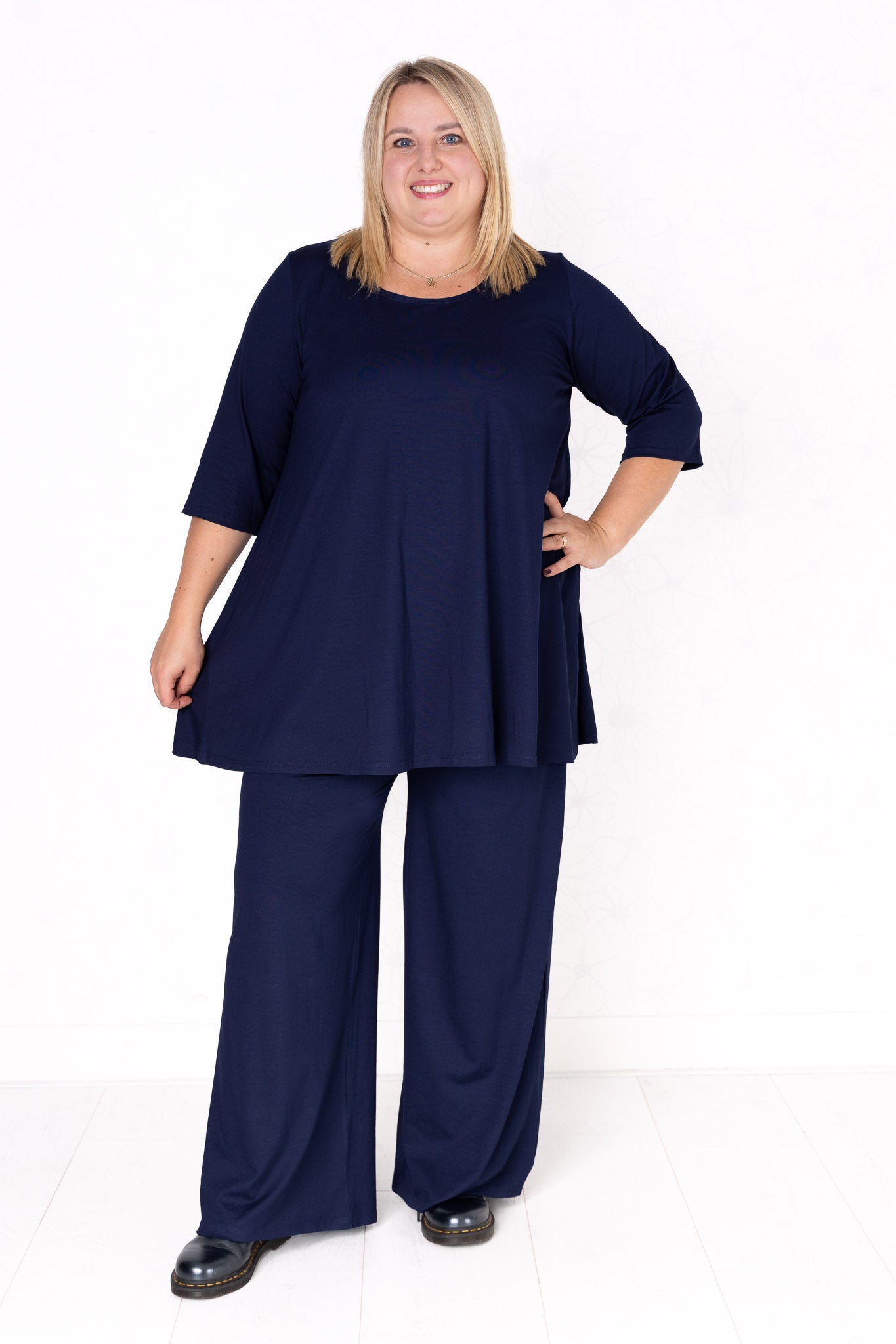 Top Durkje | 3/4 mouwen | Viscose | A-lijn | 80/86 cm