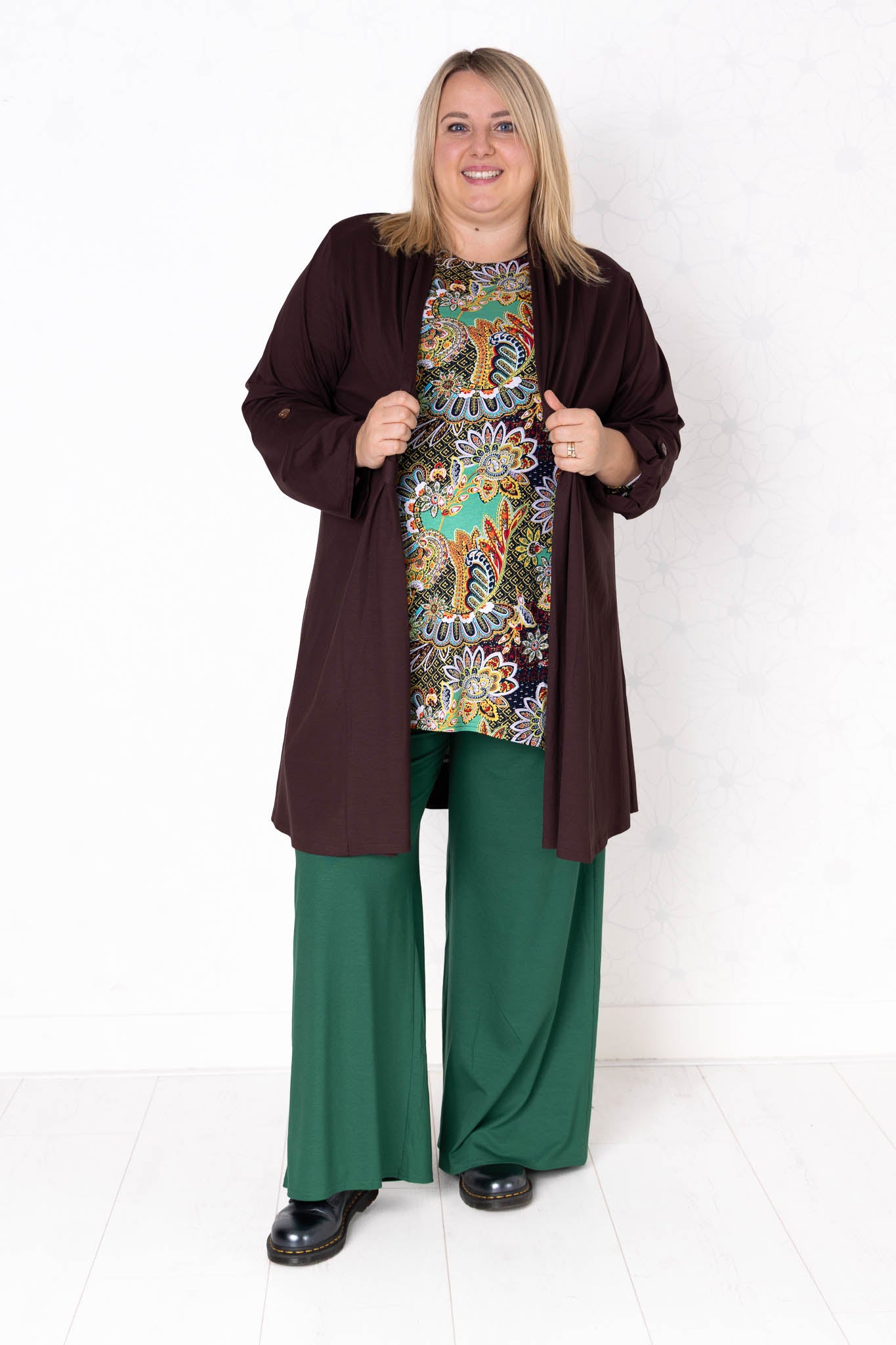 Top Bozenka | Boho Chic | met zakken | Viscose | A-lijn | 85-95 cm