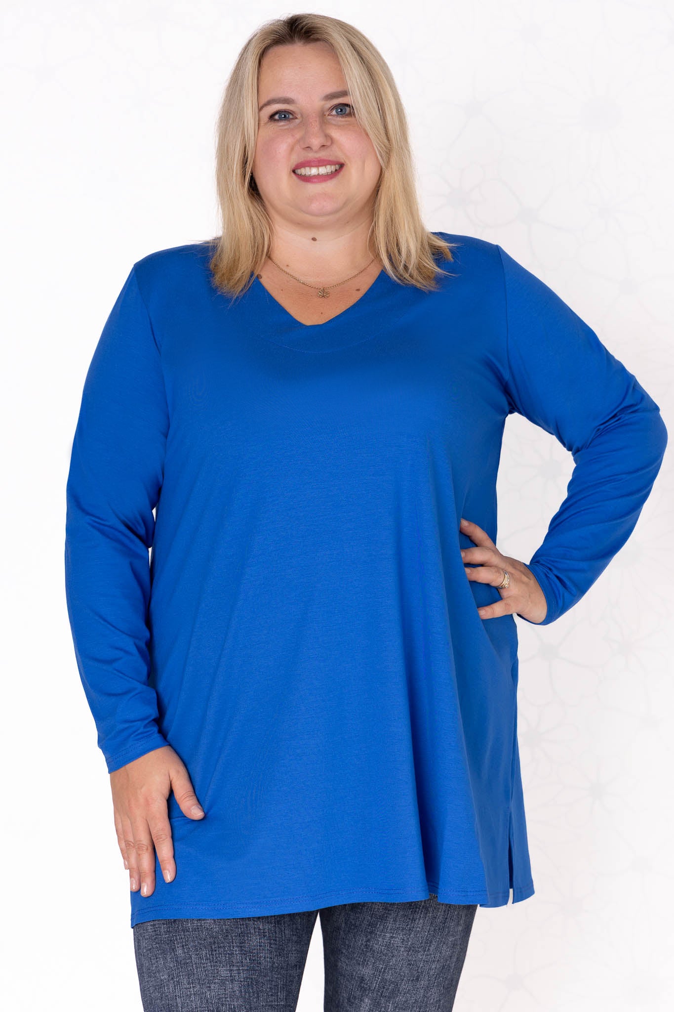 Top Erna | lange mouwen | viscose | 90cm
