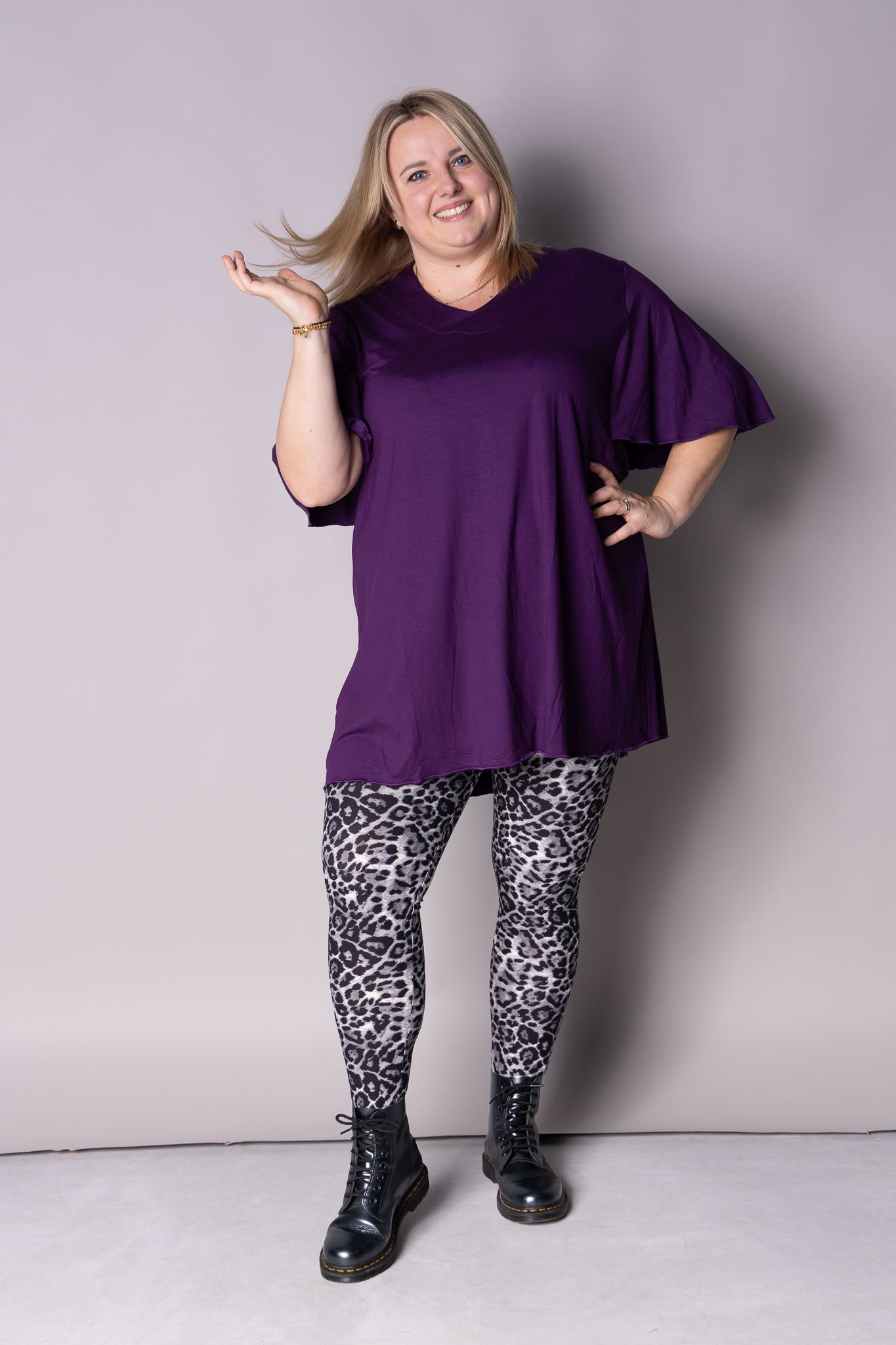 Legging  Shadow Leopard | Kimo stof