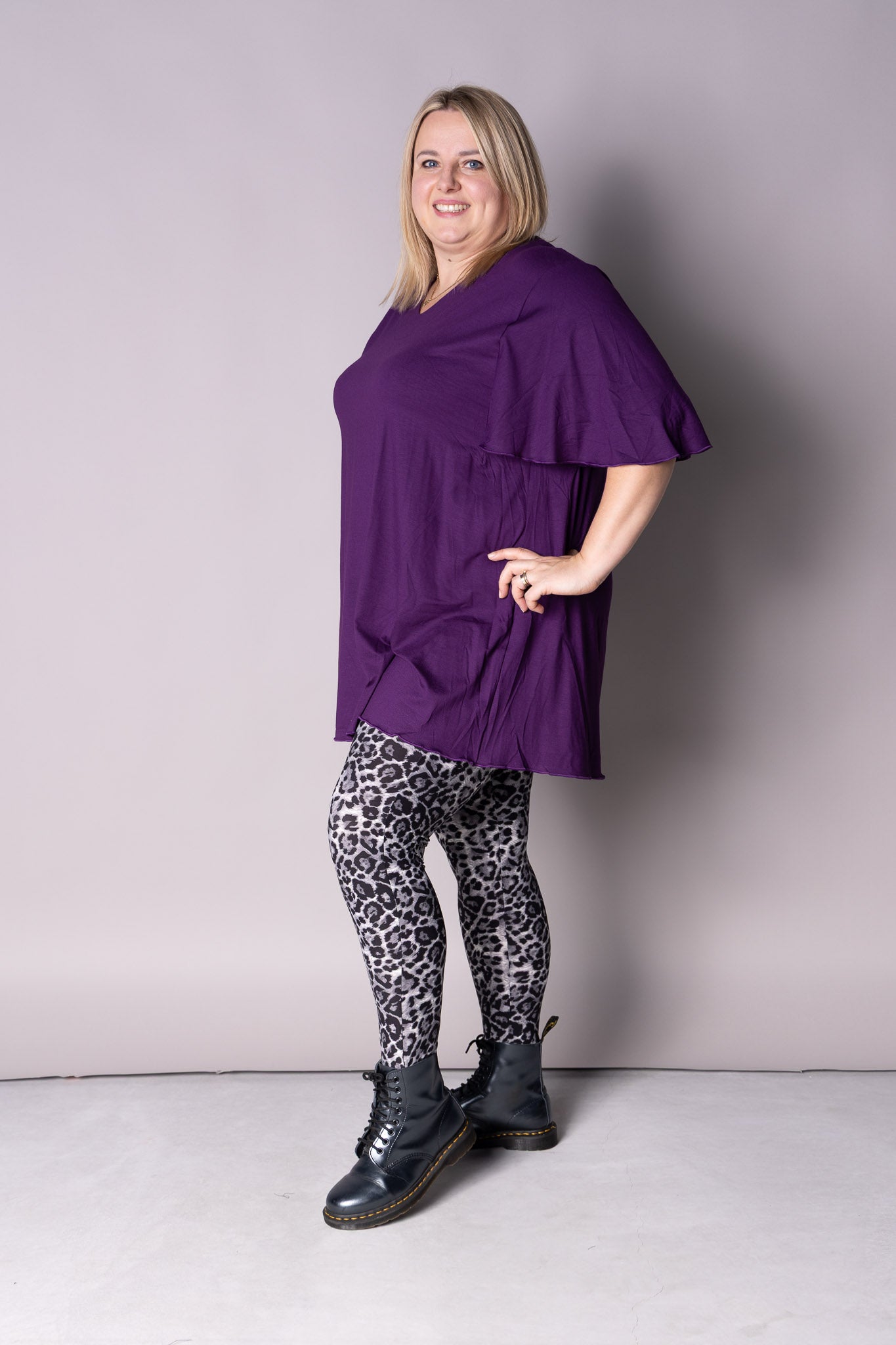 Legging  Shadow Leopard | Kimo stof