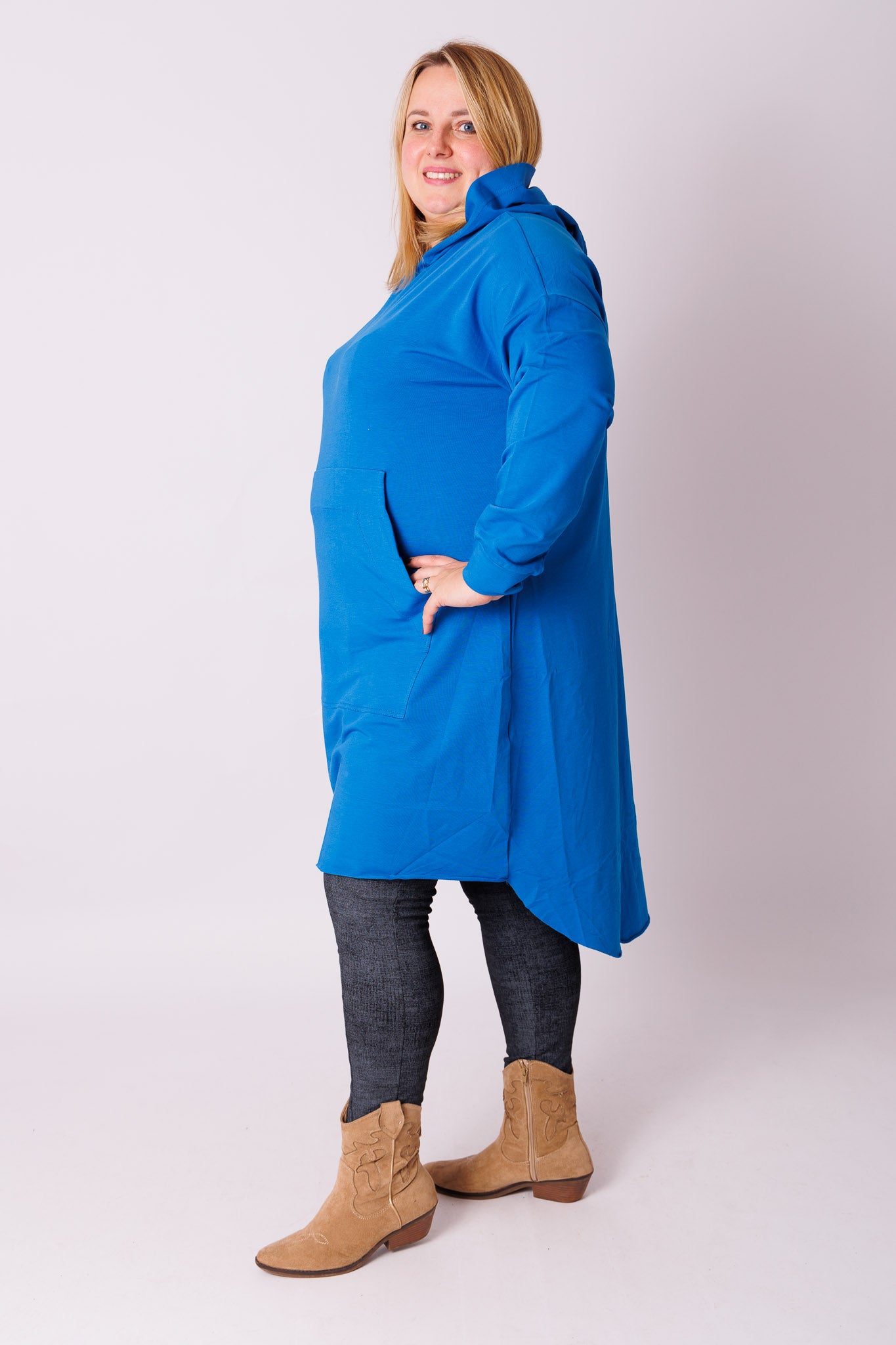 Top met katoen en zak katoen one size 46-52