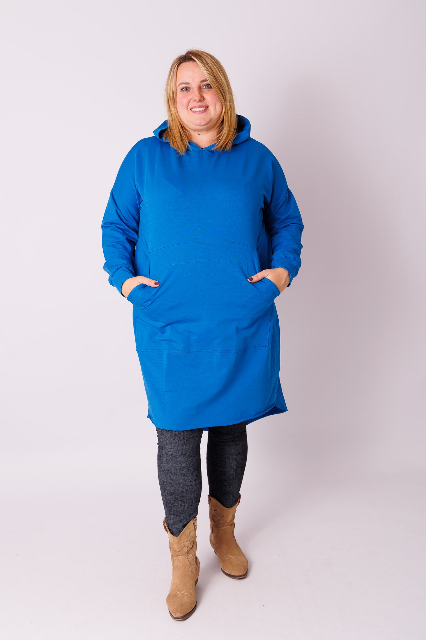 Top met katoen en zak katoen one size 46-52