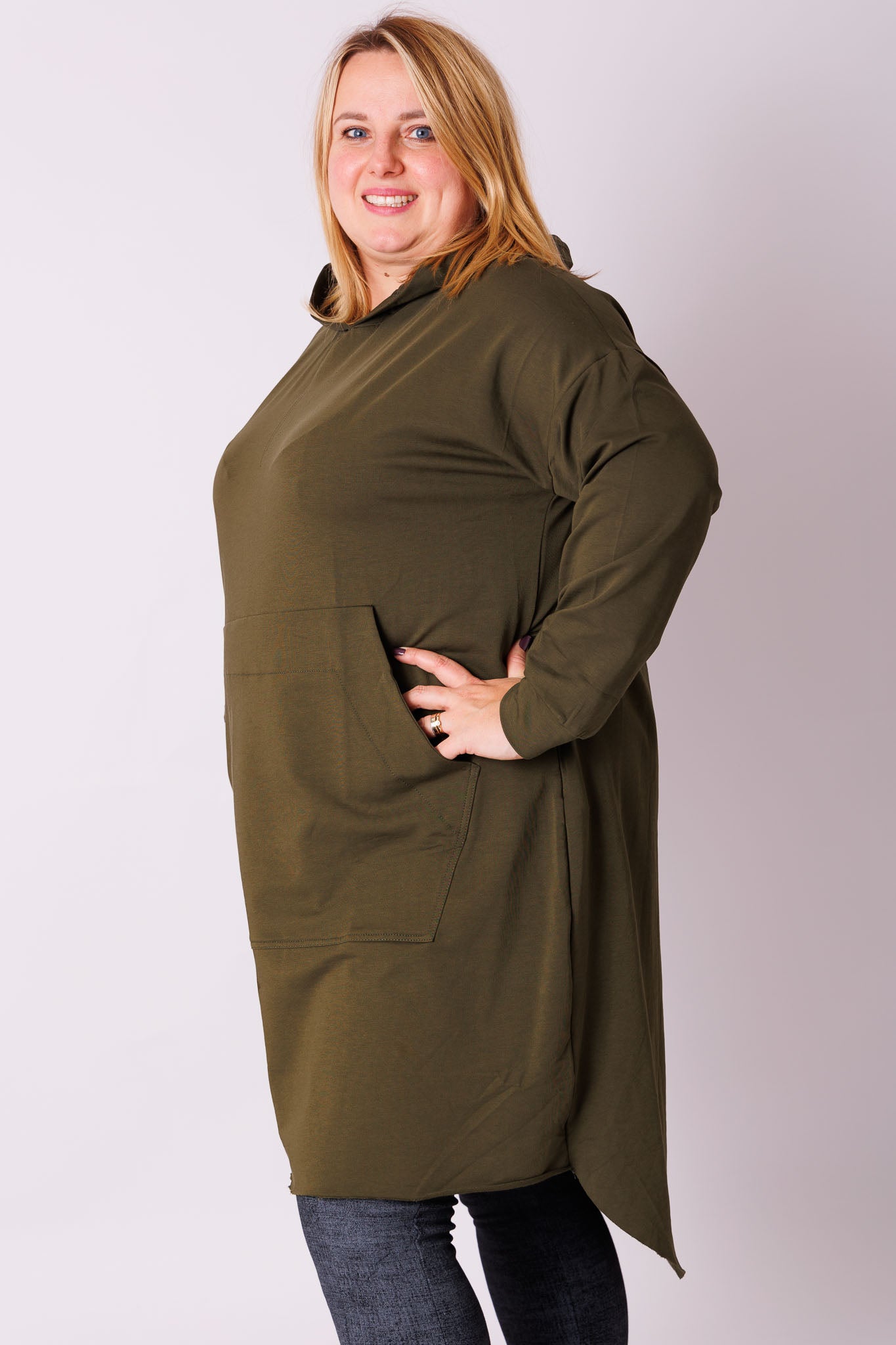 Top met katoen en zak katoen one size 46-52