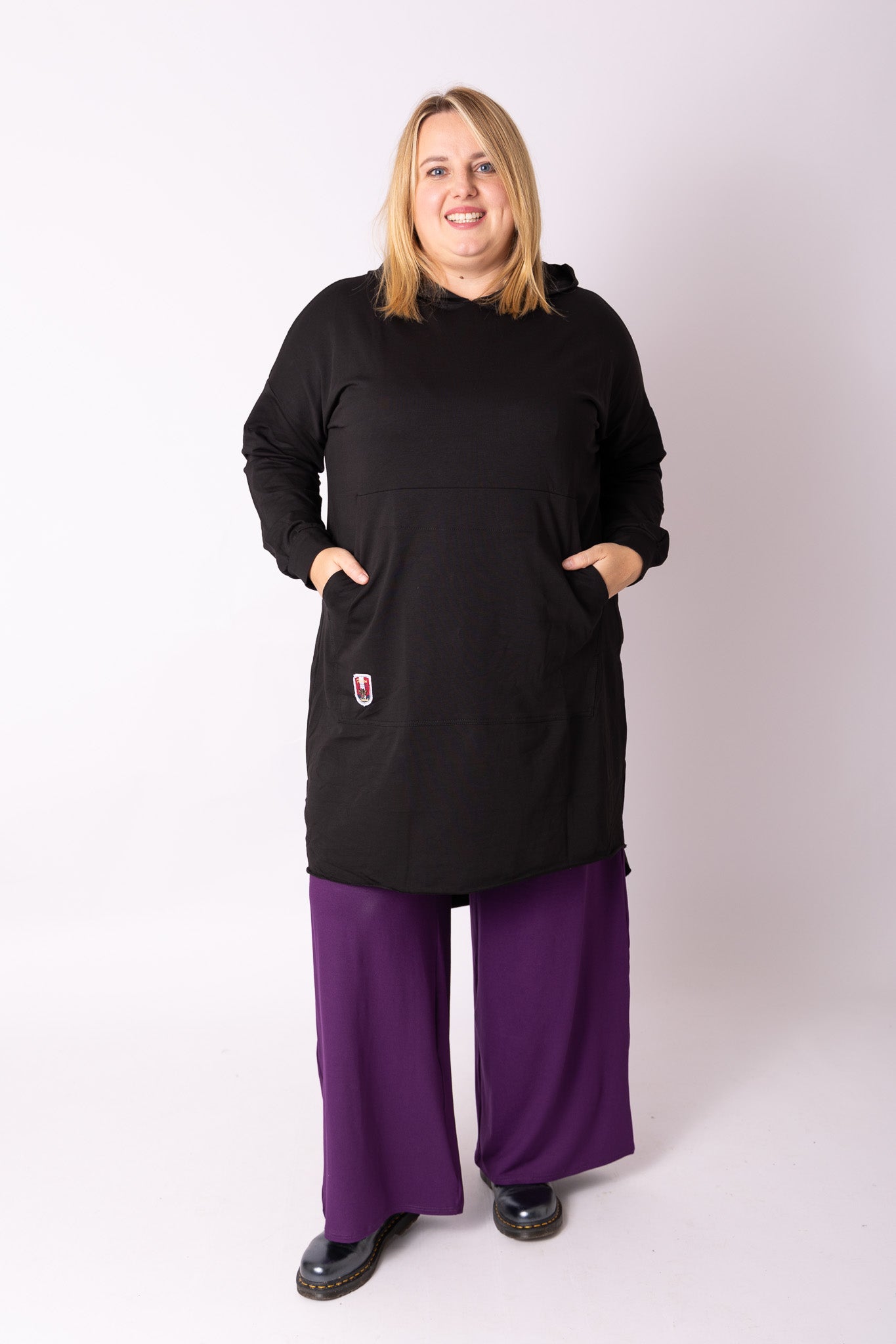 Top met katoen en zak katoen one size 46-52