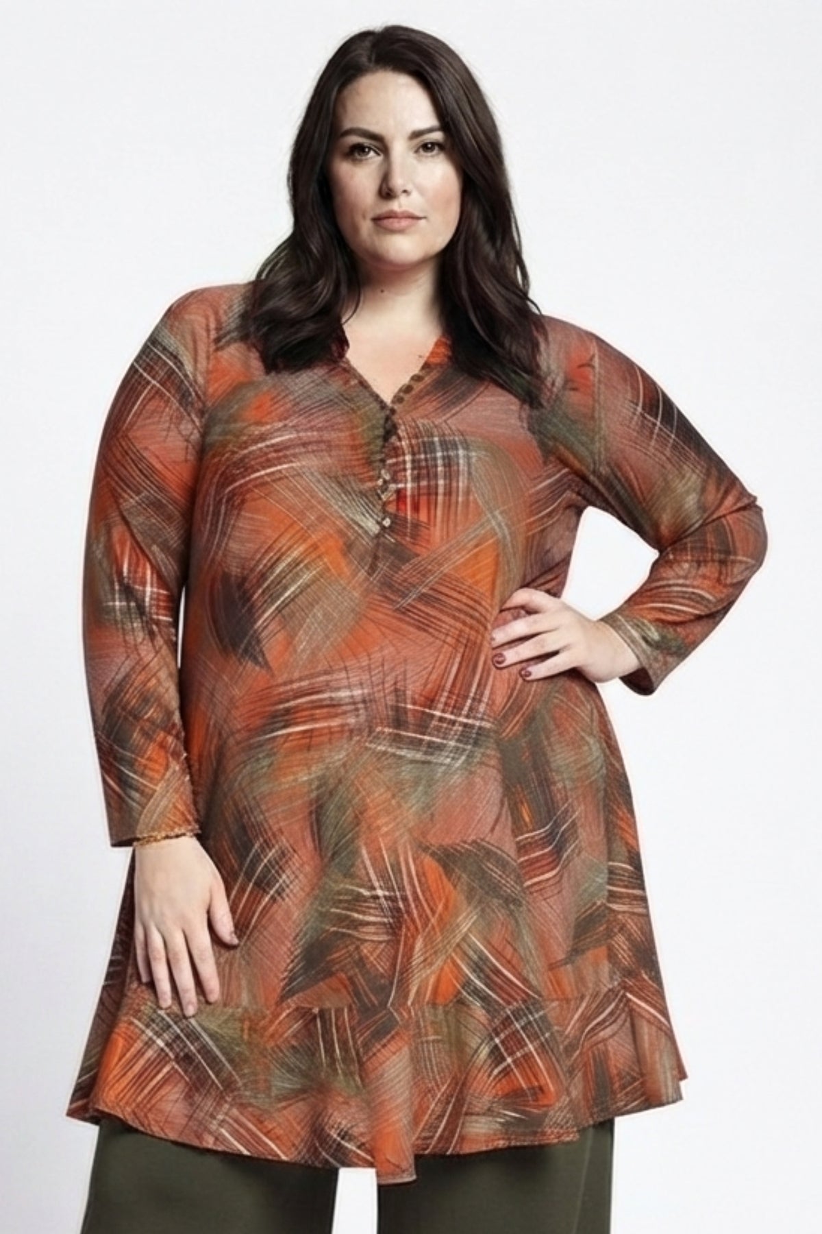 Top Ada| Earth Motion | Zachte Kimo | 4-Way Stretch | 100cm