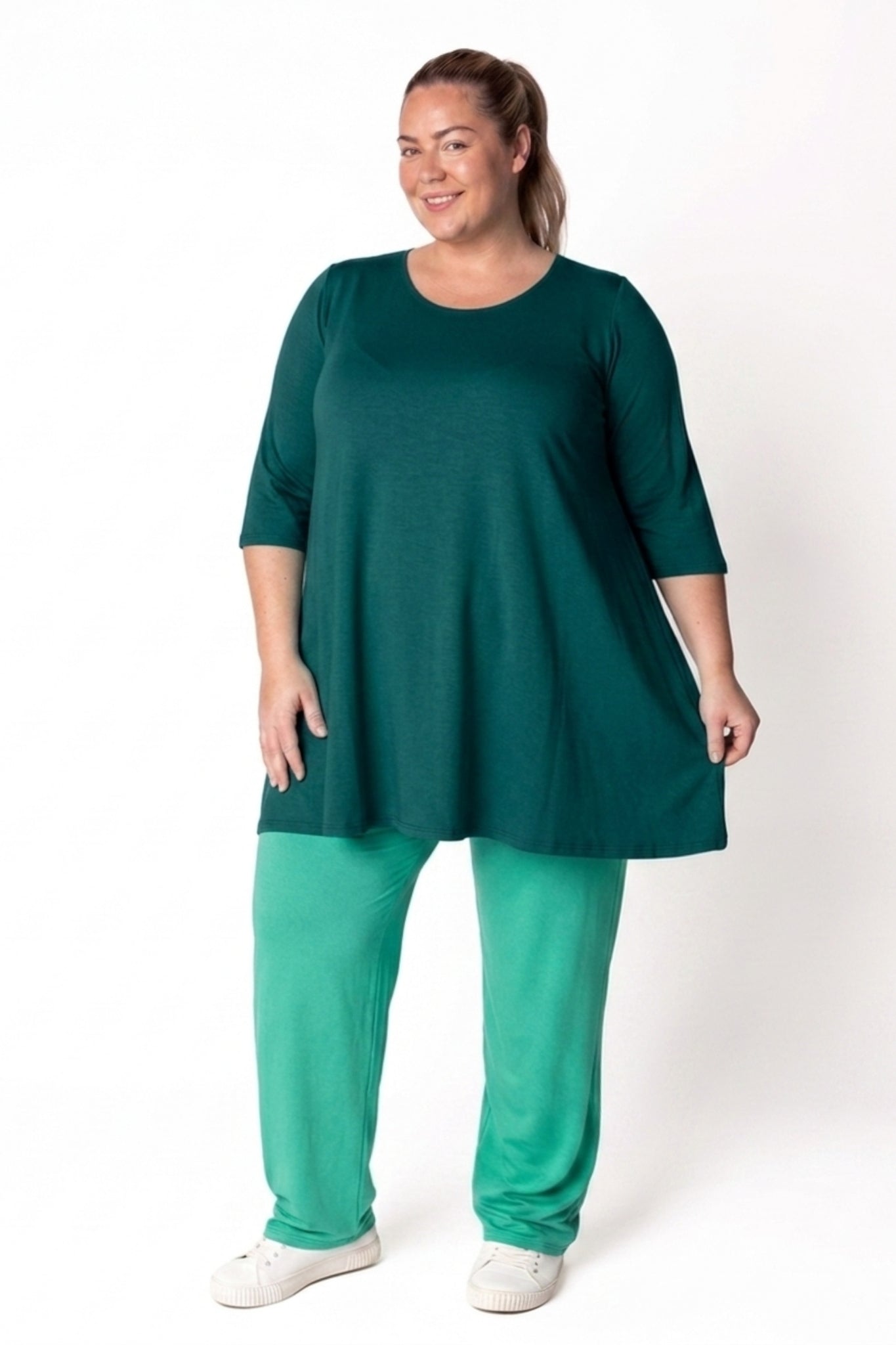 Top Durkje | 3/4 mouwen | Viscose | A-lijn | 80/86 cm