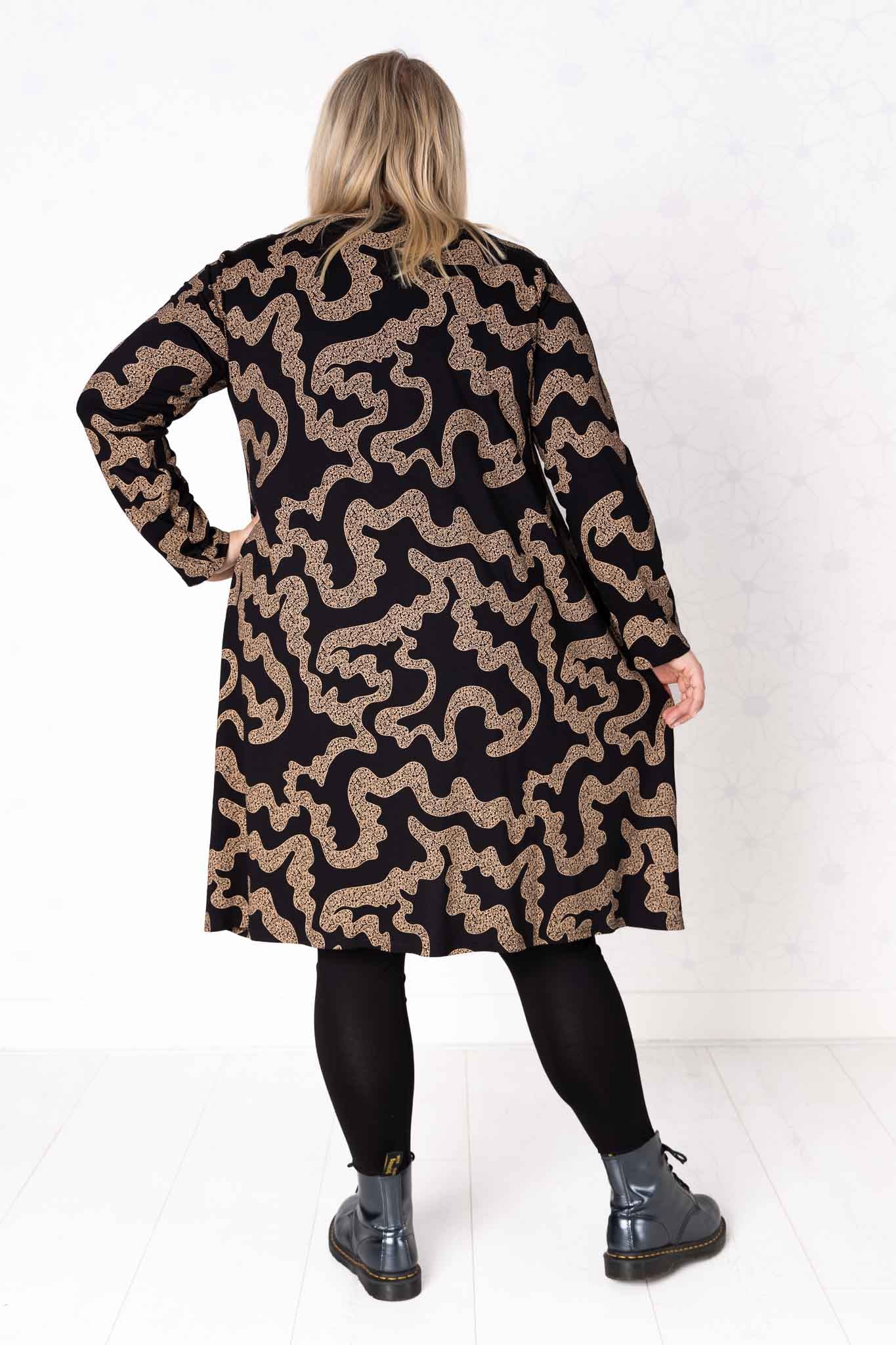 Tuniek Gonny | Gouden Doolhof | Viscose | 110 cm