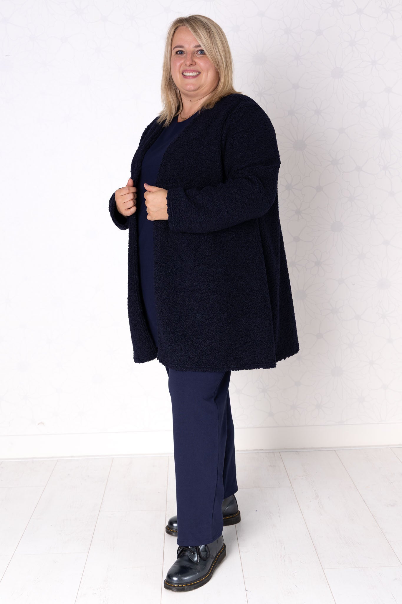 Warme vest Fenna | A-lijn | ca 95 cm