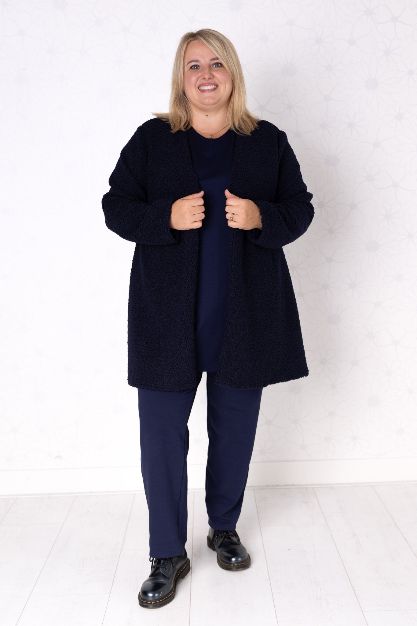 Warme vest Fenna | A-lijn | ca 95 cm