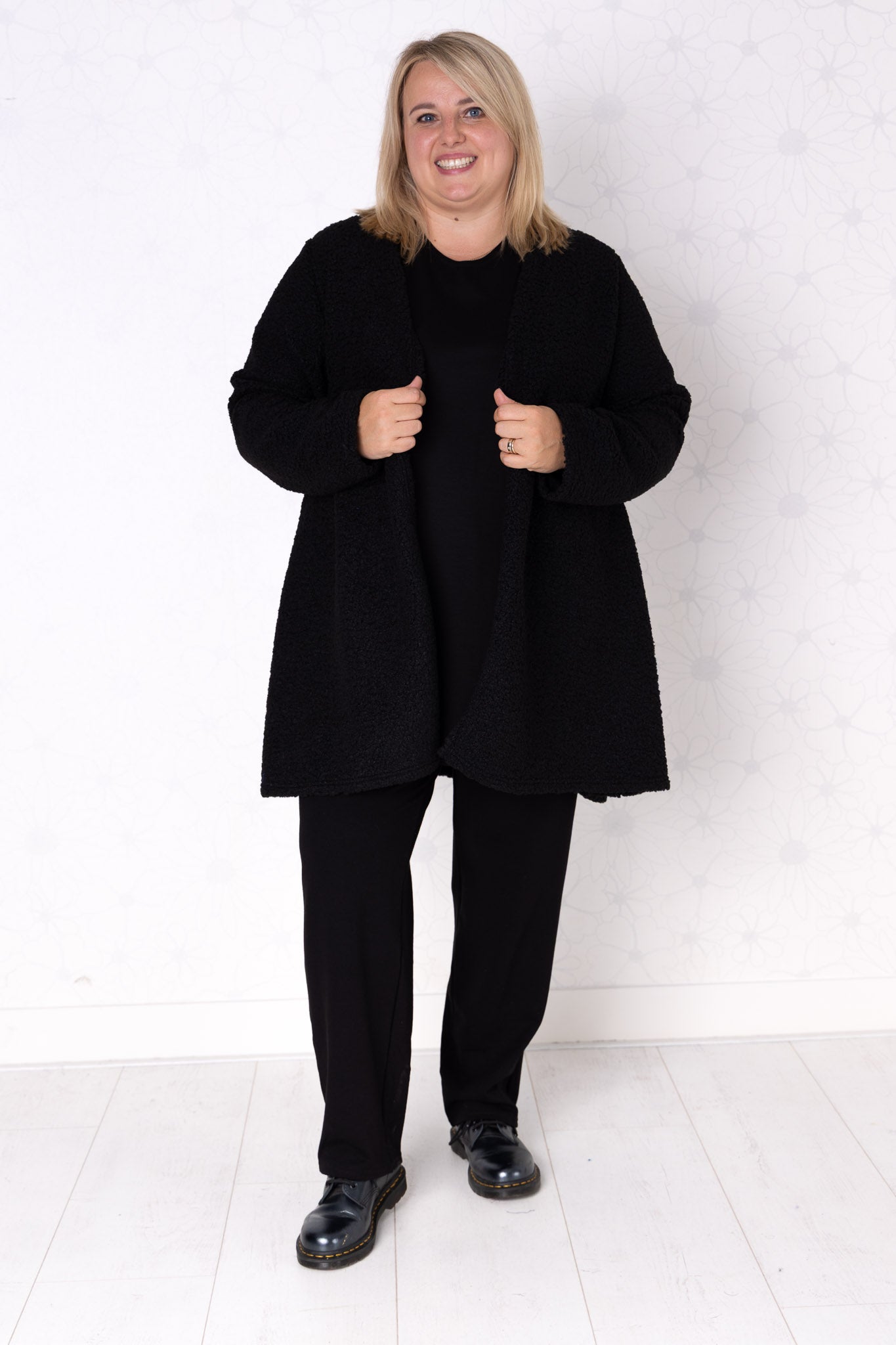 Warme vest Fenna | A-lijn | ca 95 cm