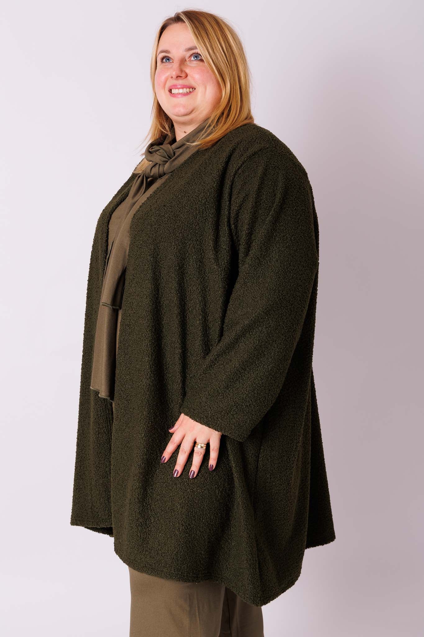 Warme vest Fenna | A-lijn | ca 95 cm