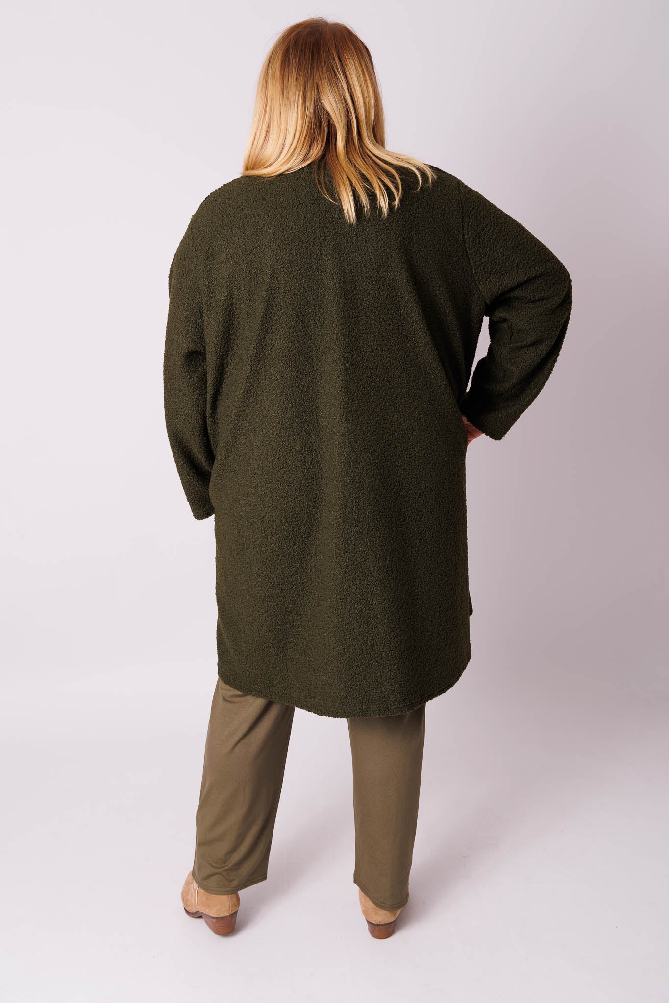 Warme vest Fenna | A-lijn | ca 95 cm