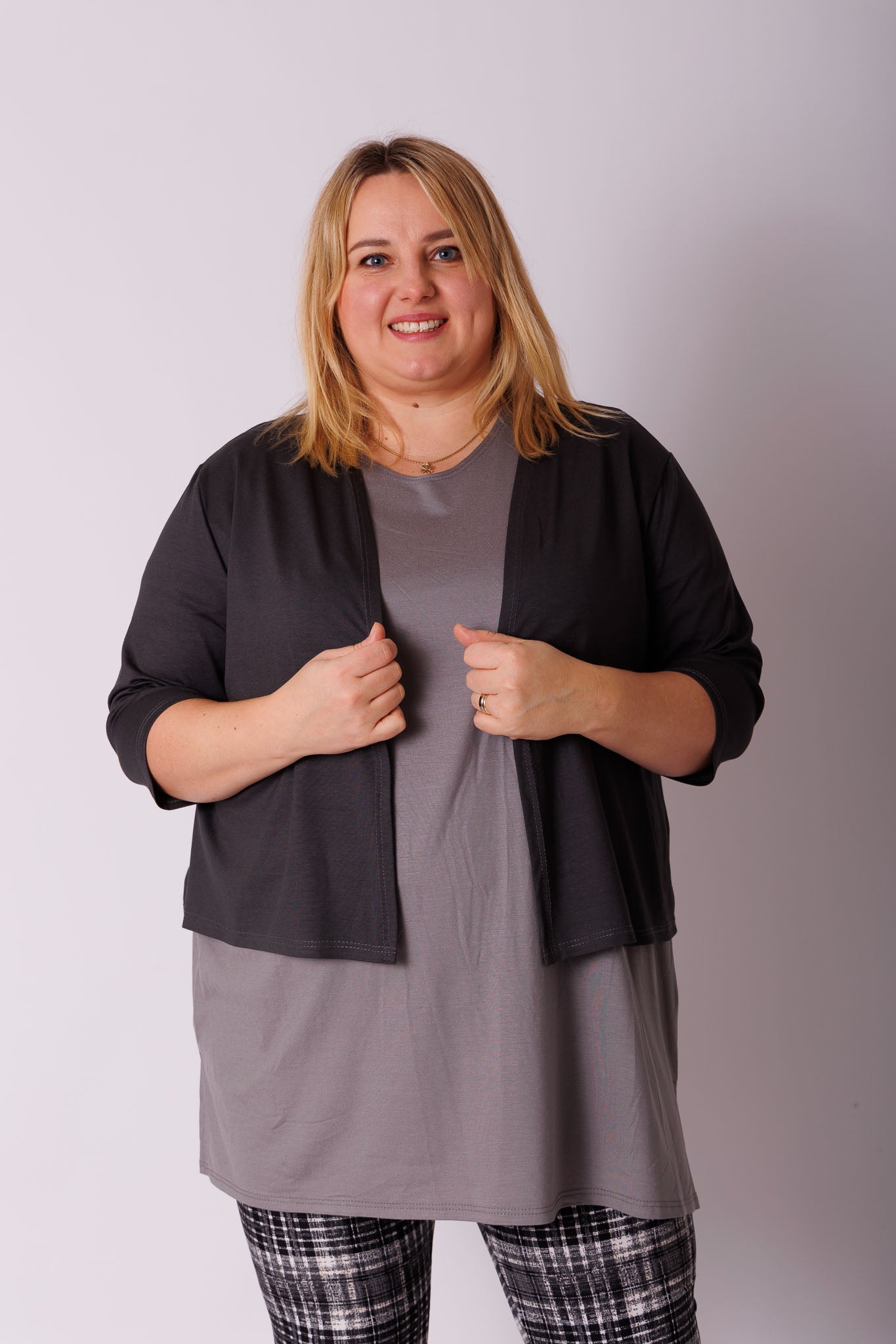 Vest Janneke kort viscose