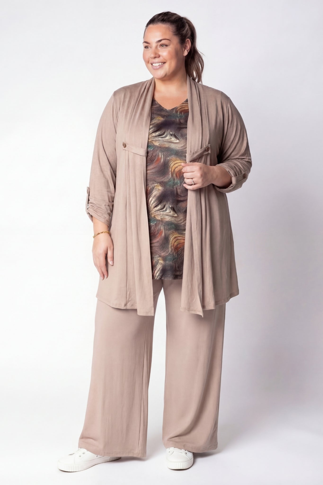 Top Erna| Cosmic Earth| Viscose | 90 cm