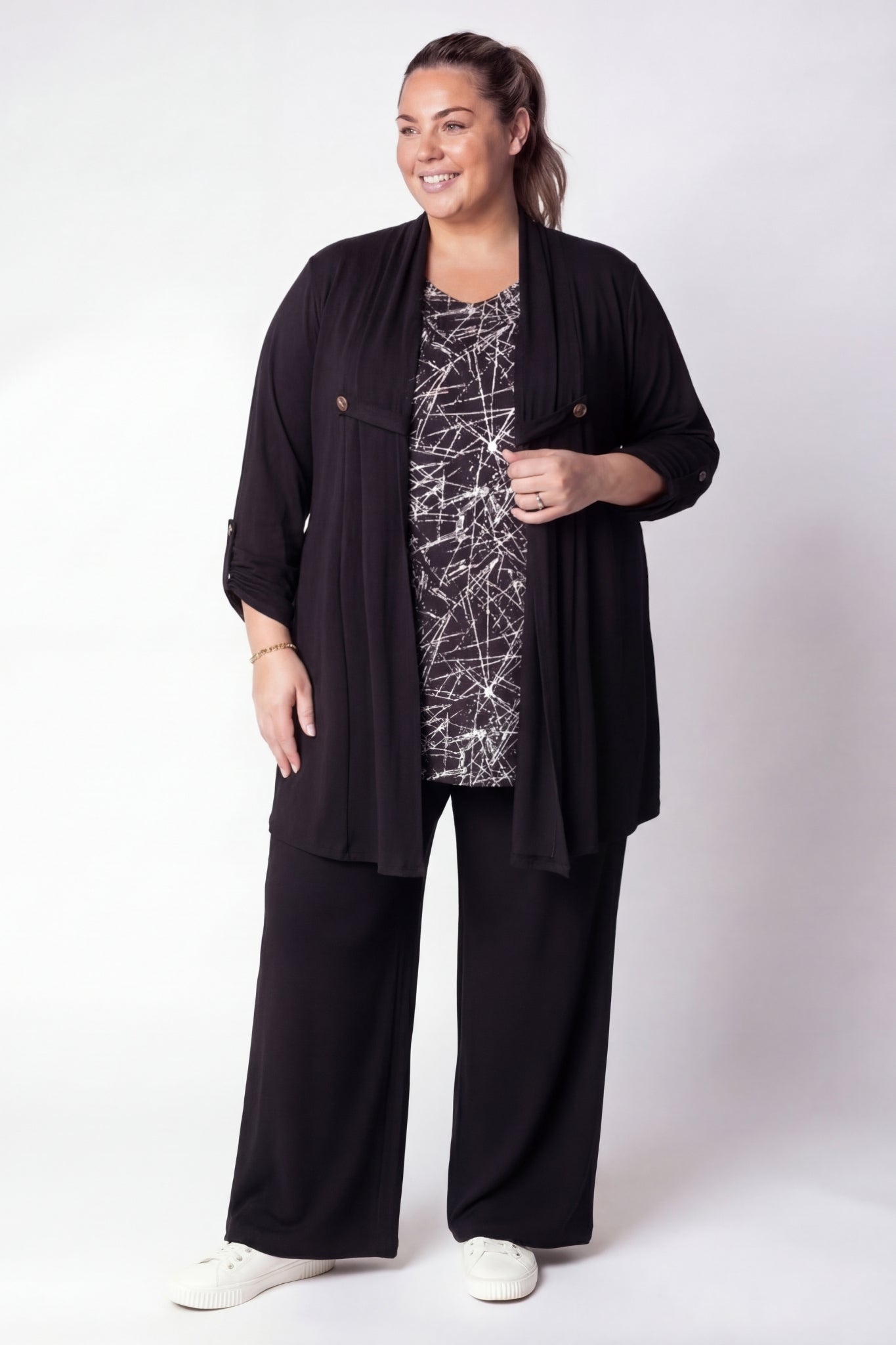 Top Erna| Zodiac Night| Viscose | 90 cm