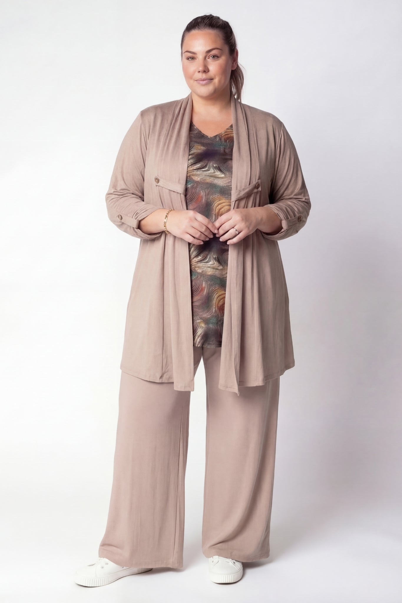 Top Erna| Cosmic Earth| Viscose | 90 cm