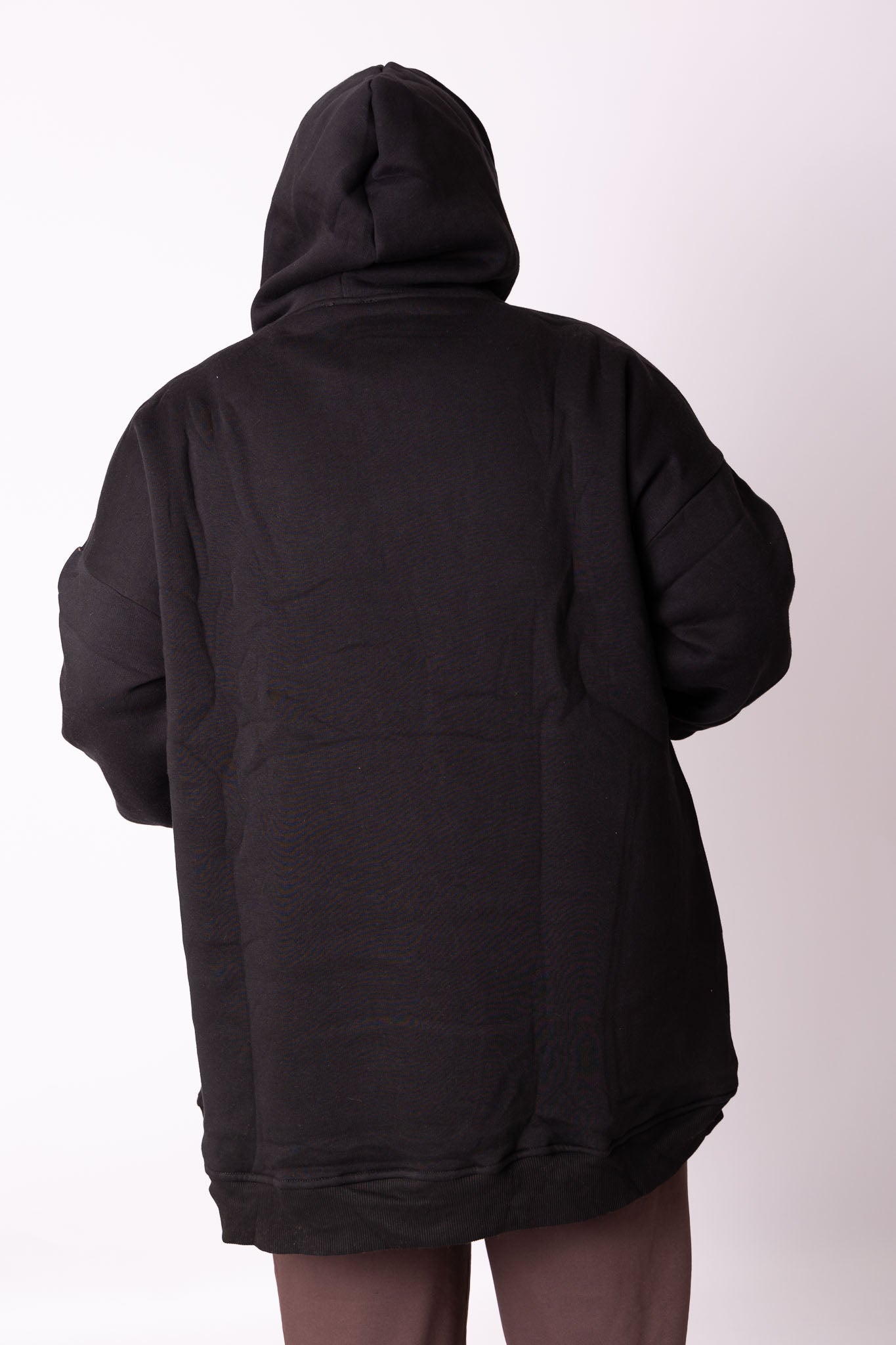 Warme hoodie met rits ca 92 cm katoen