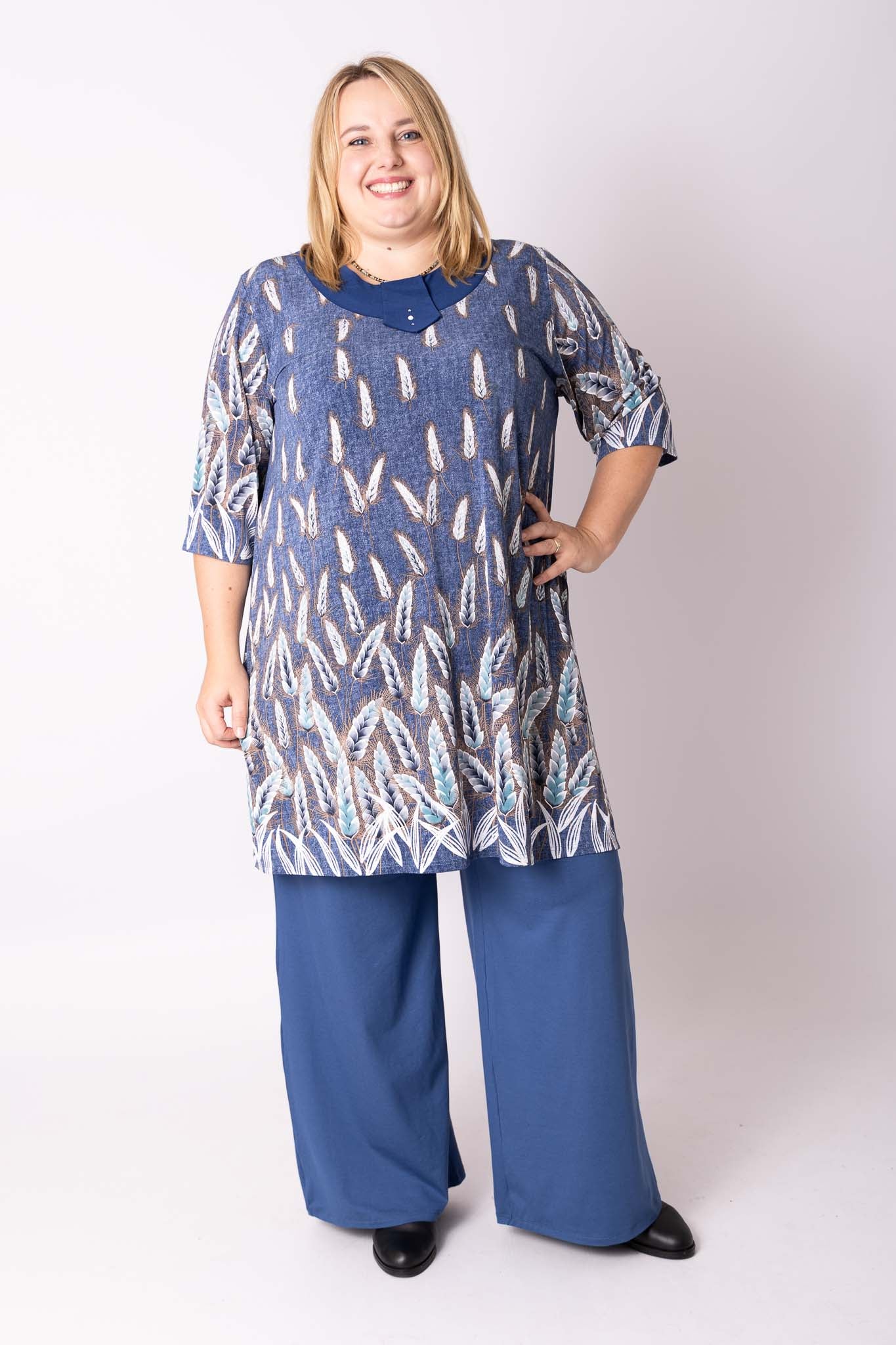 Wijde broek Judith viscose maat 52/56