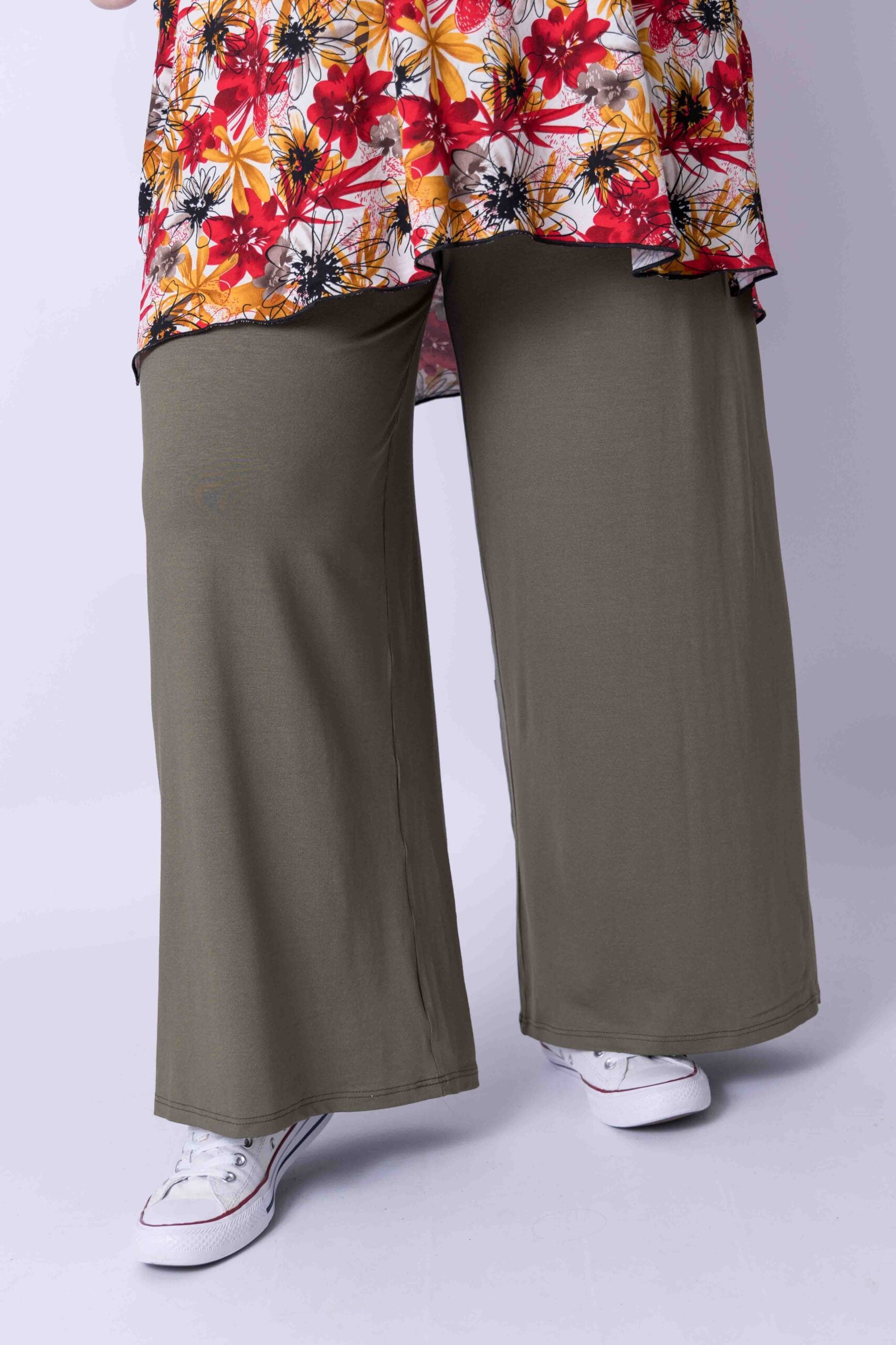 Wijde broek Judith viscose maat 52/56