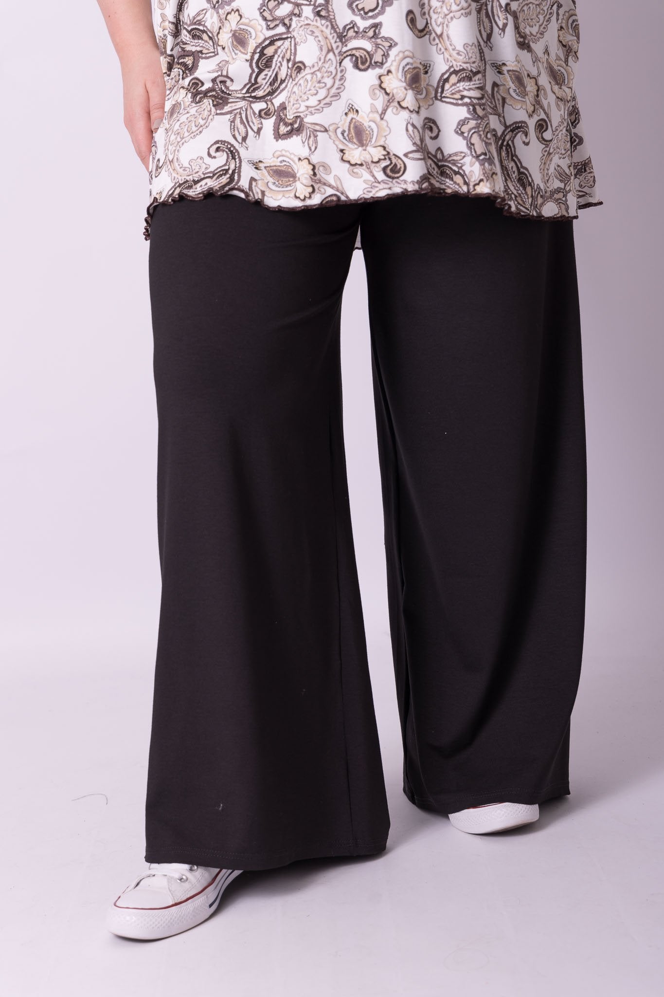 Wijde broek Judith viscose maat 52/56